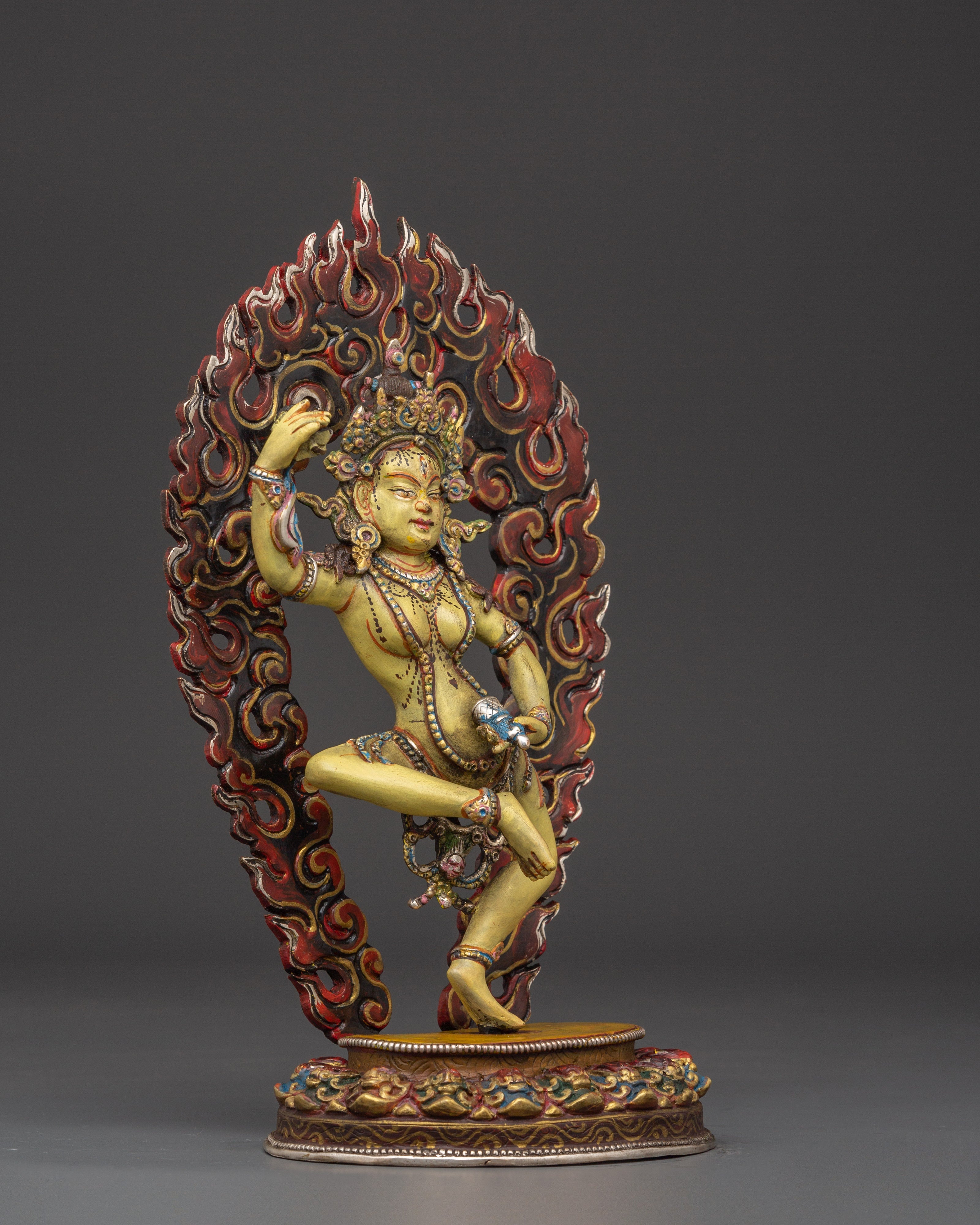 Handcrafted Machig Labdron Figurine | Tibetan Copper Goddess Statue