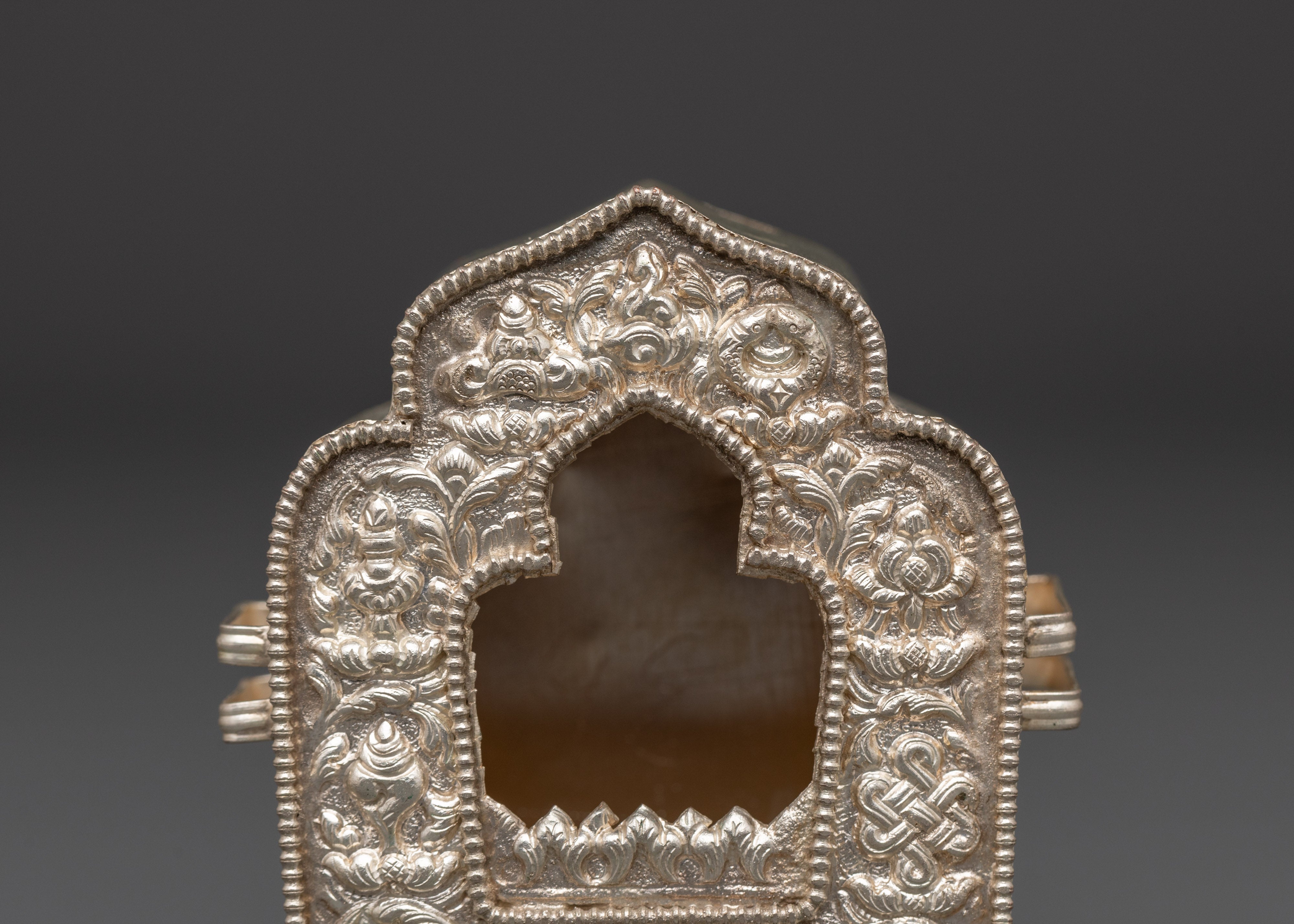 Tibetan Sacred Ritual Ghau Box | Spiritual  Box with Intricate Design