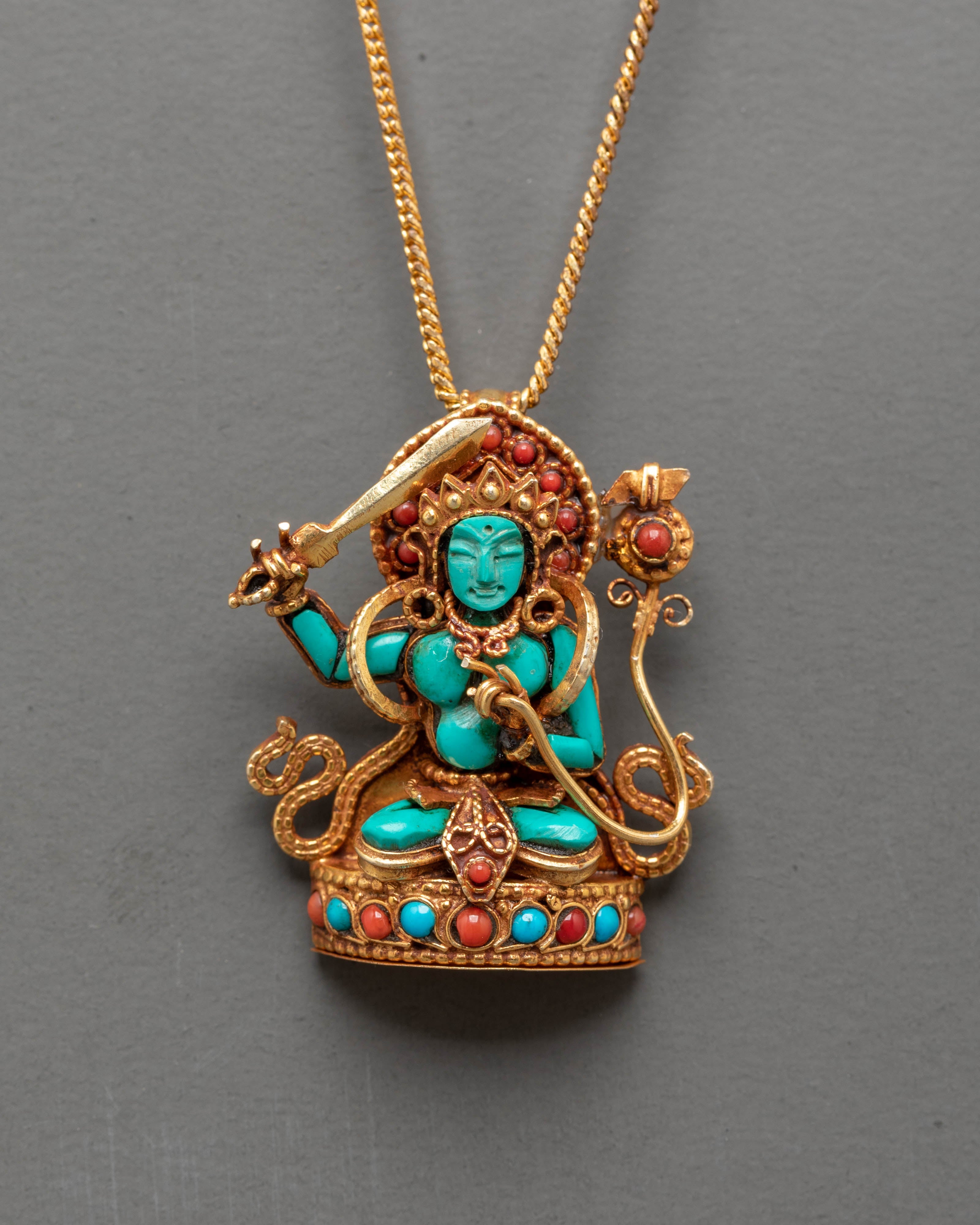 Handmade Protection Deities Locket | Spiritual Protection and Devotional Use