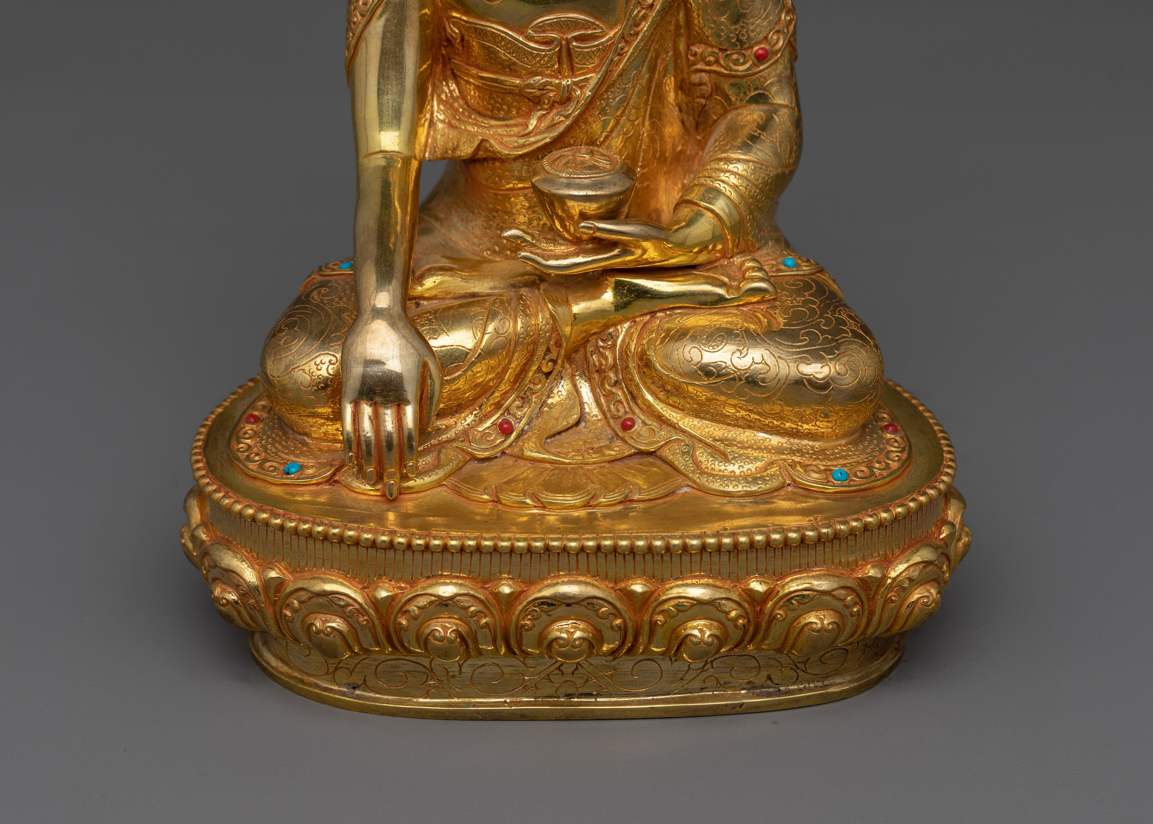 Shakyamuni Buddha Founder of the Buddhism Figurine | Buddhist Meditation Sculpture