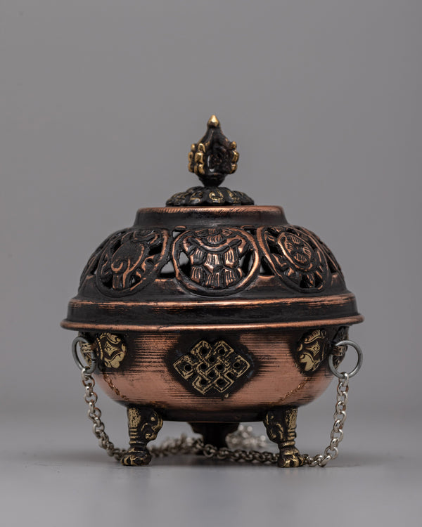 Hanging Tibetan Incense Burner 