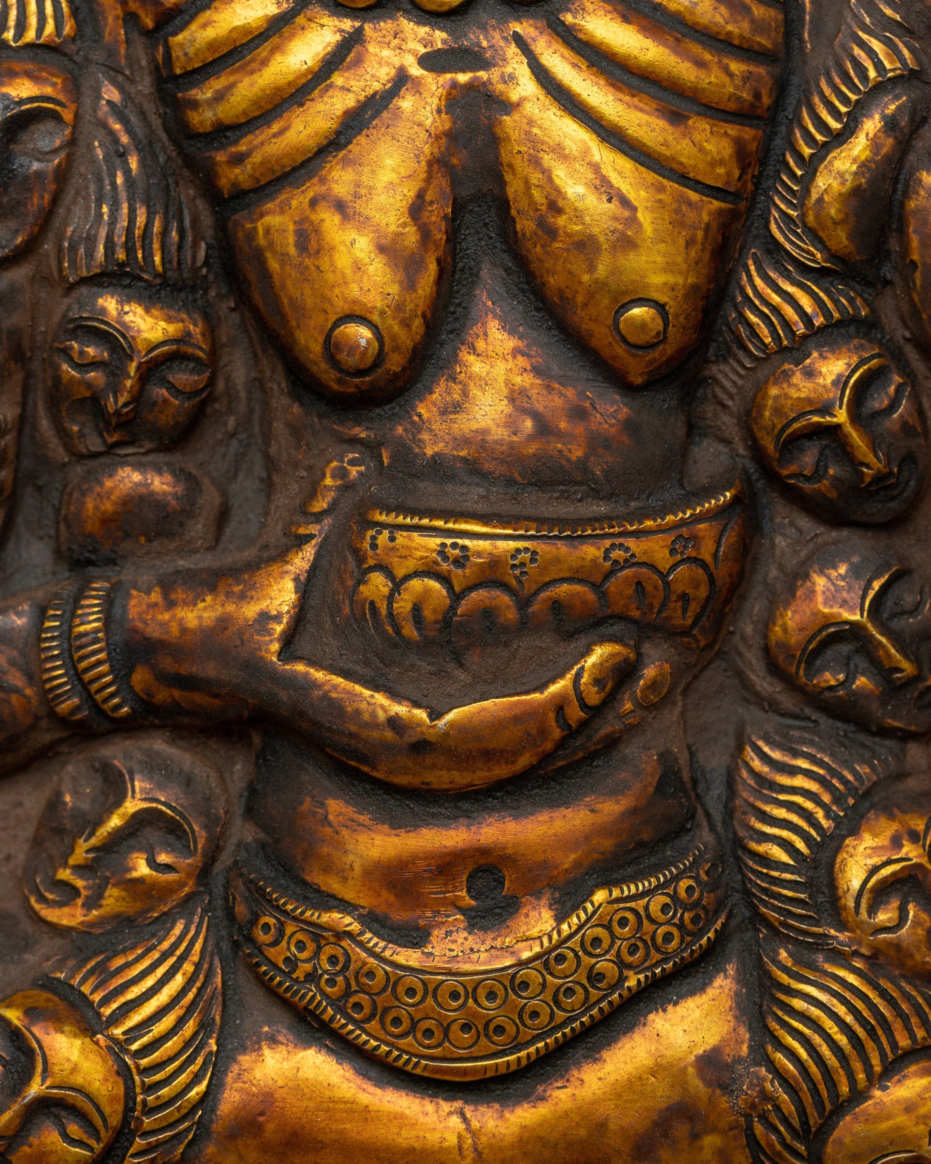 Chamunda Wall Hanging | The Goddess of Destruction and Protection