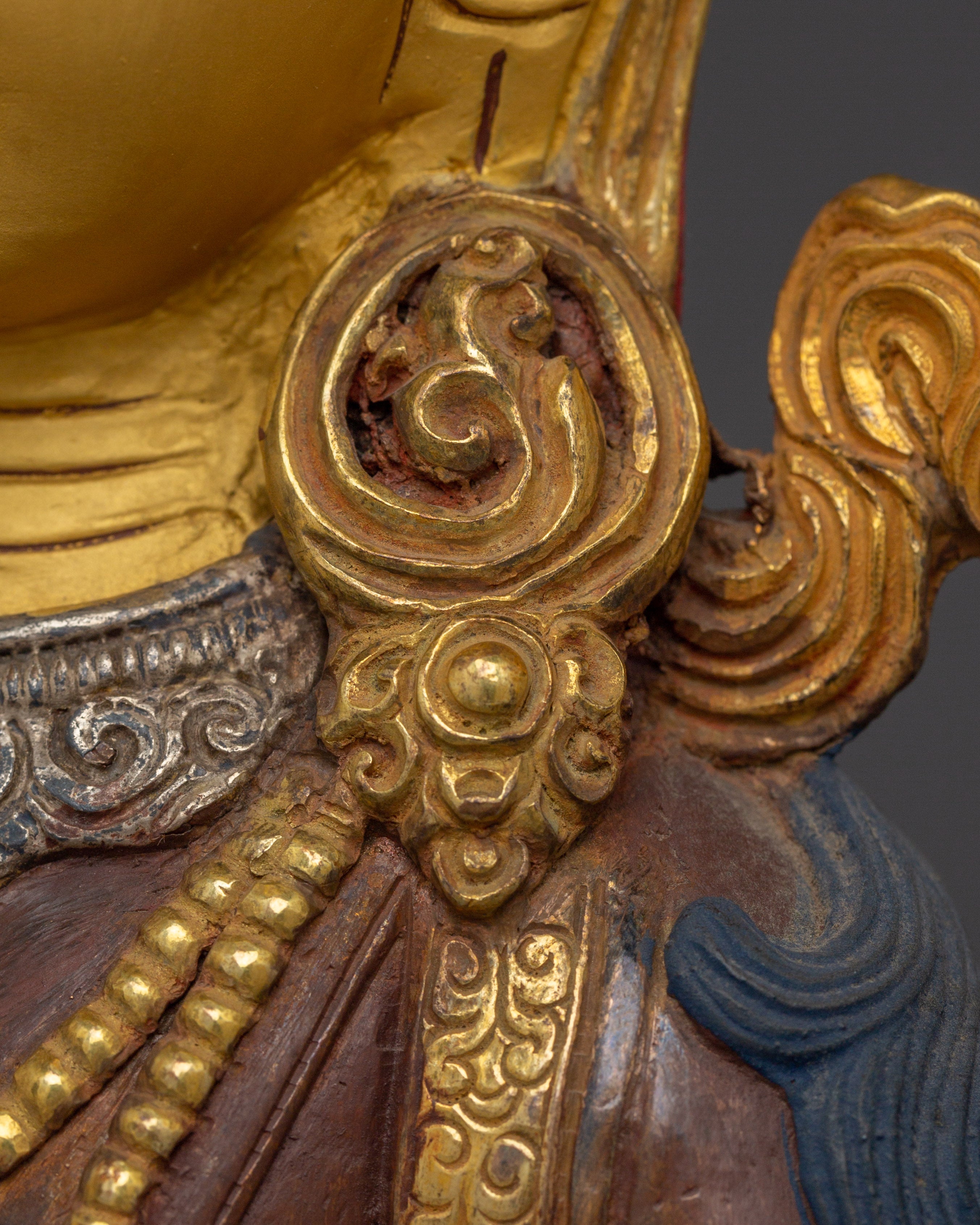 Golden Guru Vajrasattva Sacred Deity | Guardian of Enlightenment