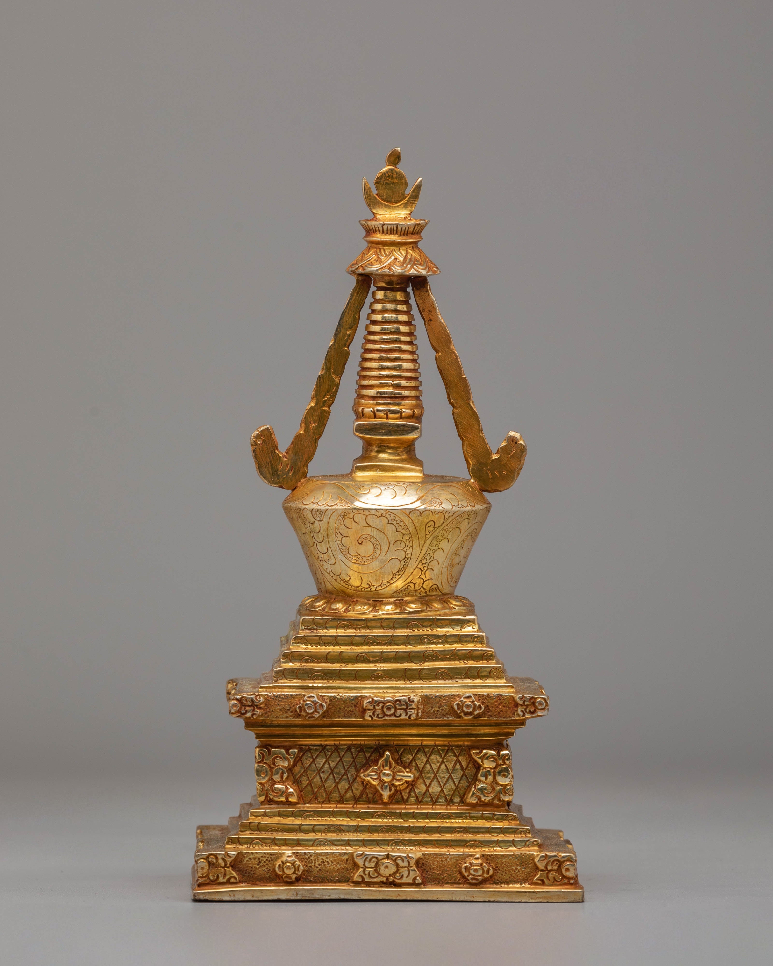 Decorative Tibetan Buddhist Stupa | Spiritual Symbol of Enlightenment