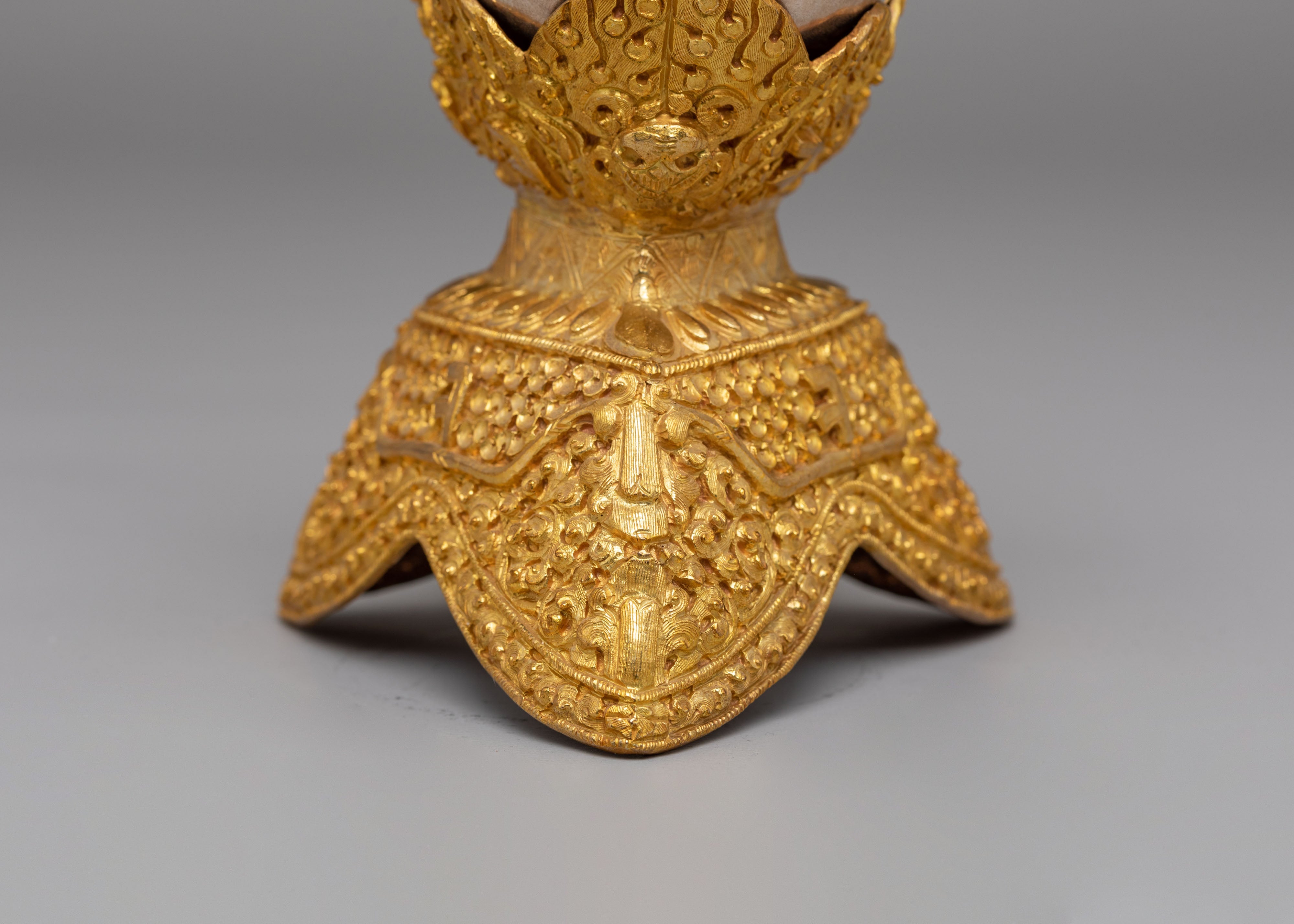 Himalayan Sacred Offering Kapala | Handcrafted Ritual Vessel