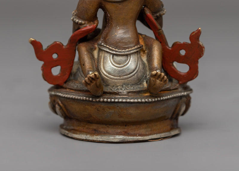 Handcrafted Tibetan Vajrasattva Consort Statue | Spiritual Purification Deity