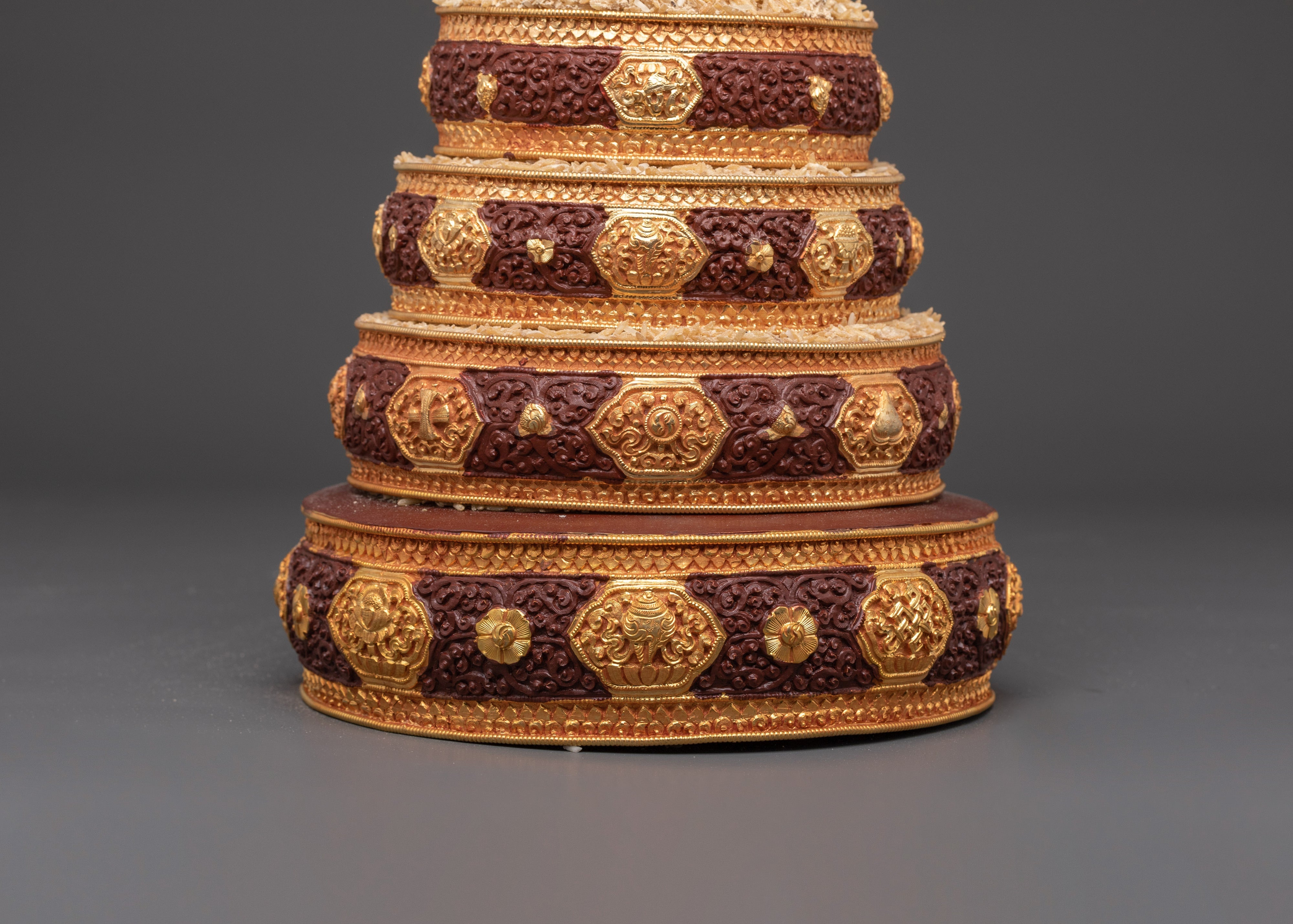 Handmade Buddhist Altar Mandala Set | Tibetan Buddhist Altar