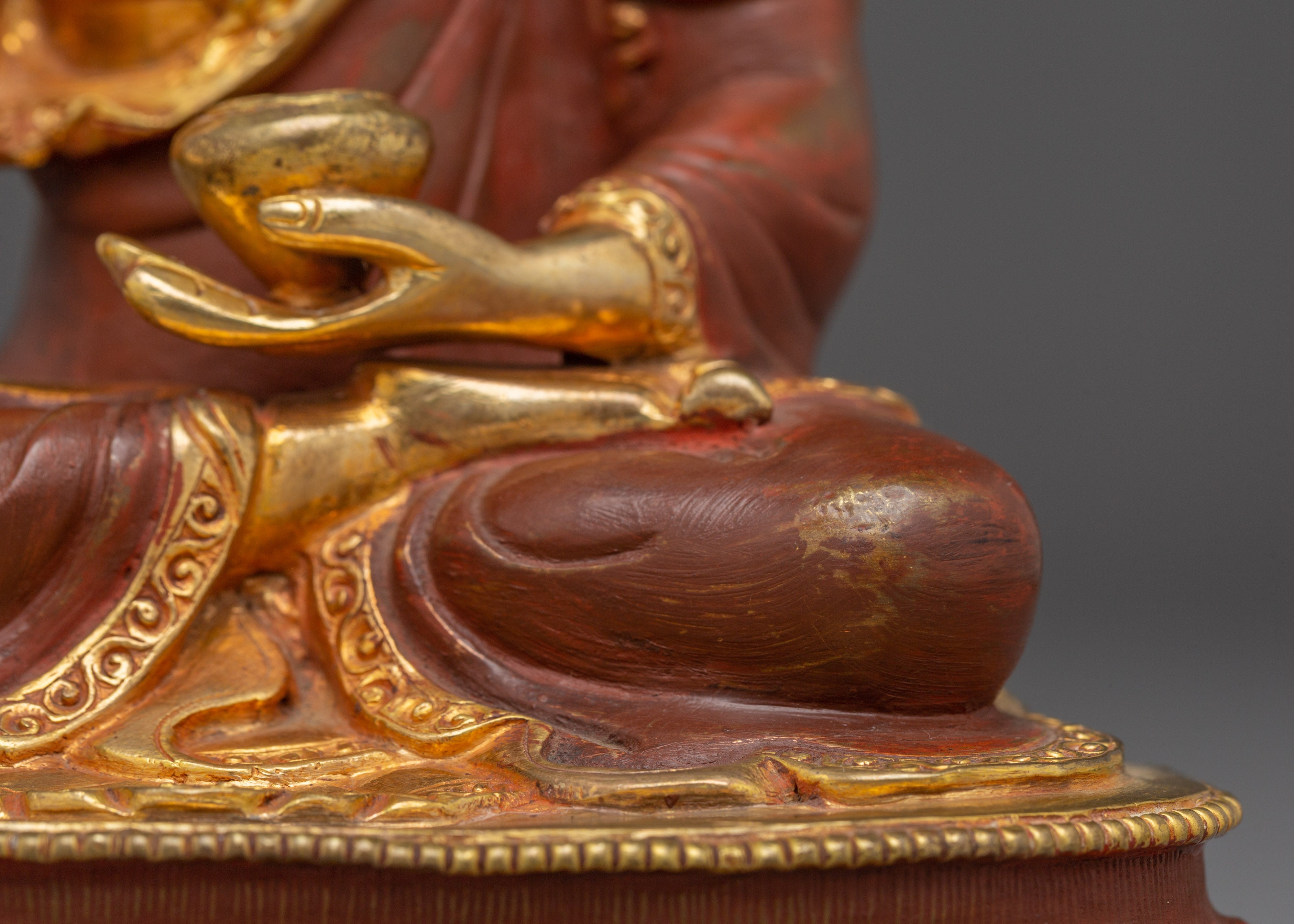 Handmade Statue of Buddha Shakyamuni | Tibetan Buddhist Art