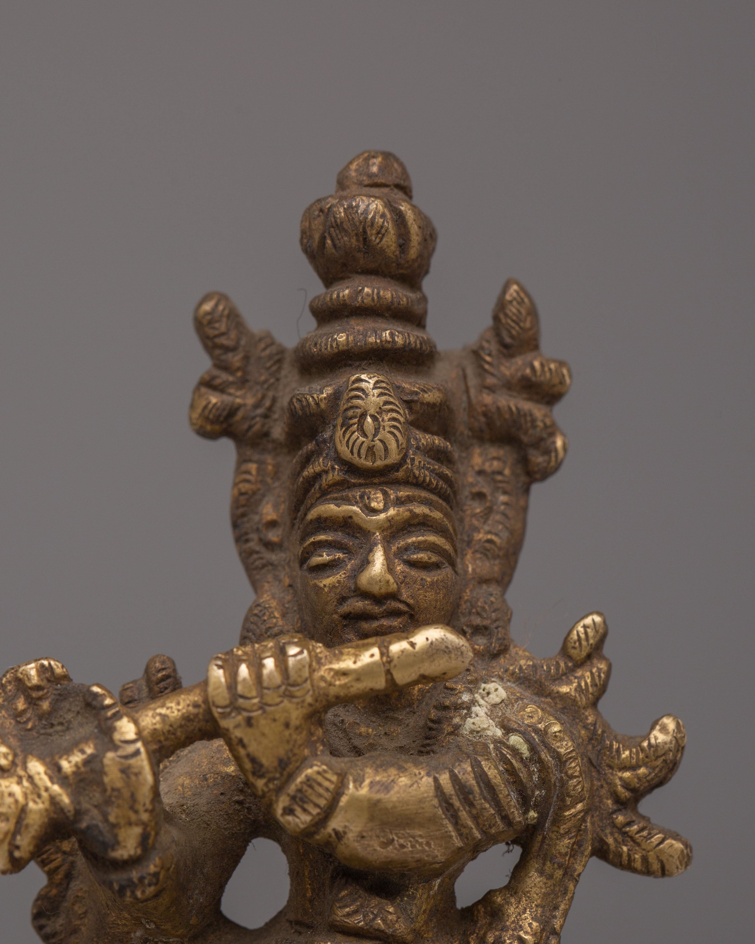 Brass Statue of Krishna | Symbol of Divine Love