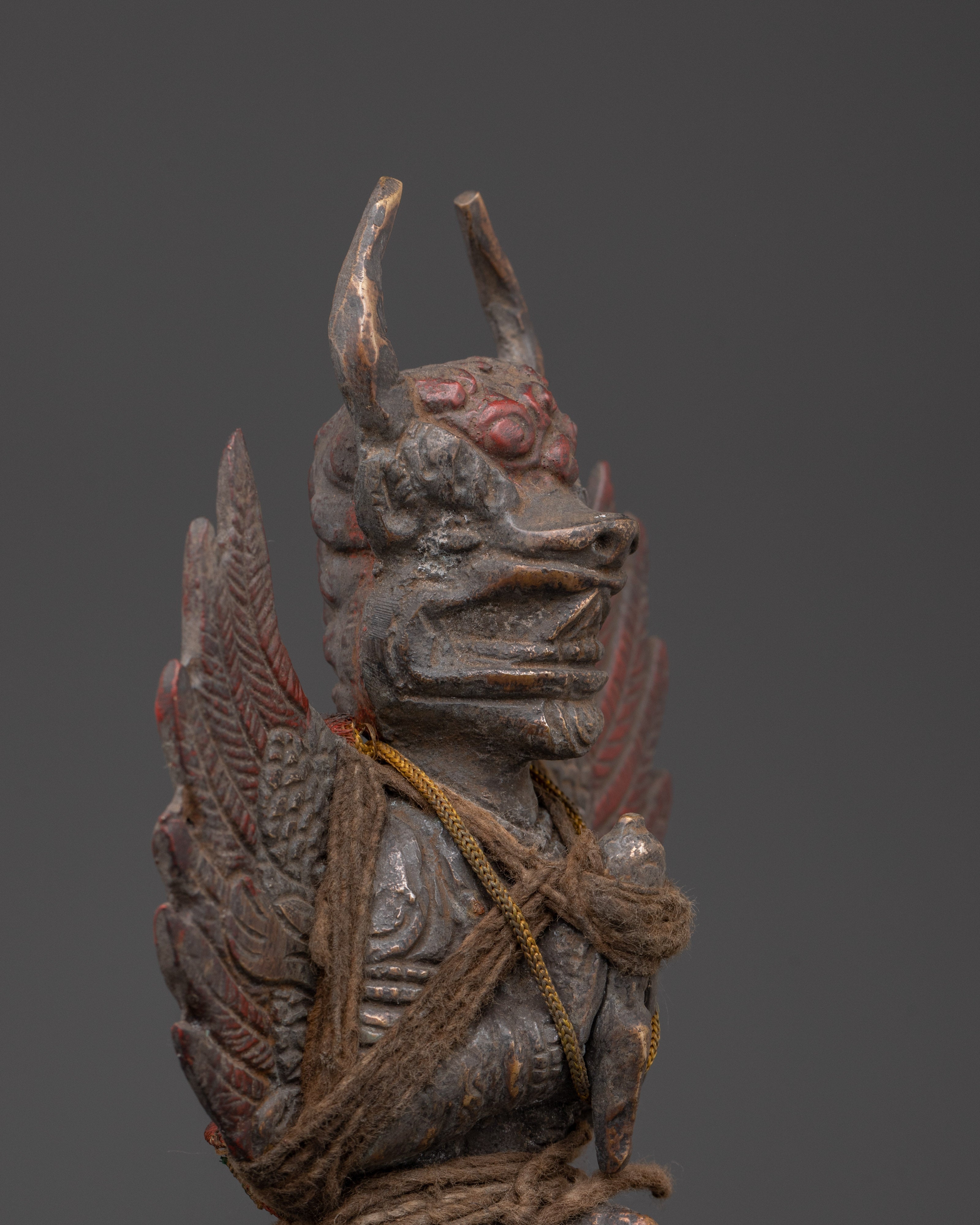 Protective Iron Phurba | Tibetan Sacred Ritual Dagger