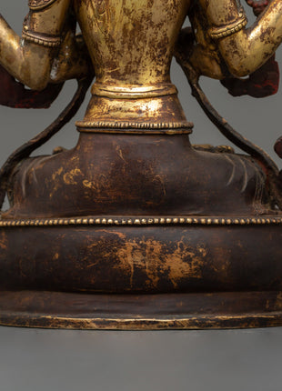 Chenrezig Bodhisattva Figurine | Compassion and Wisdom Craft