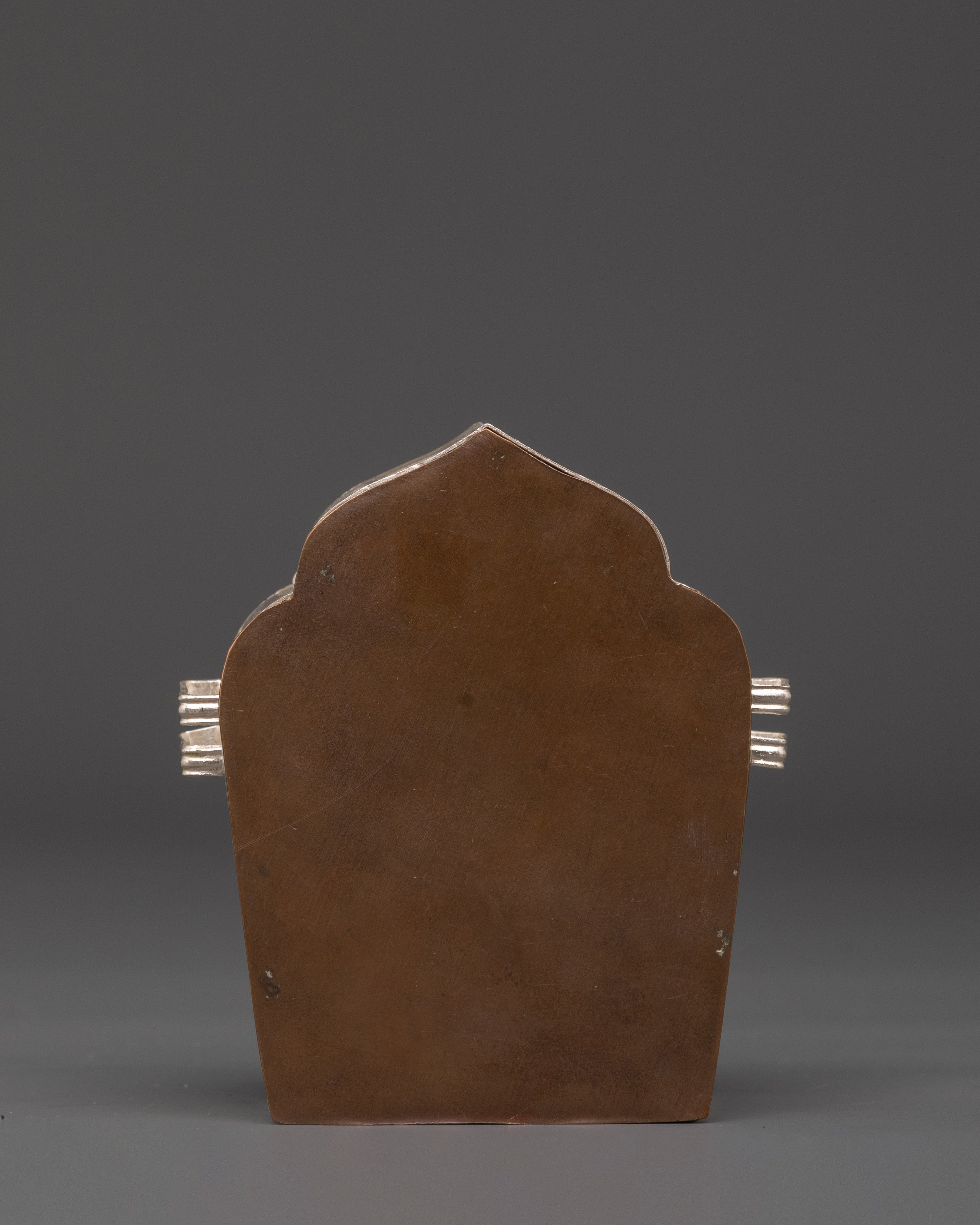 Traditional Pure Silver Amulet Box |  Buddhist Gau Prayer Box