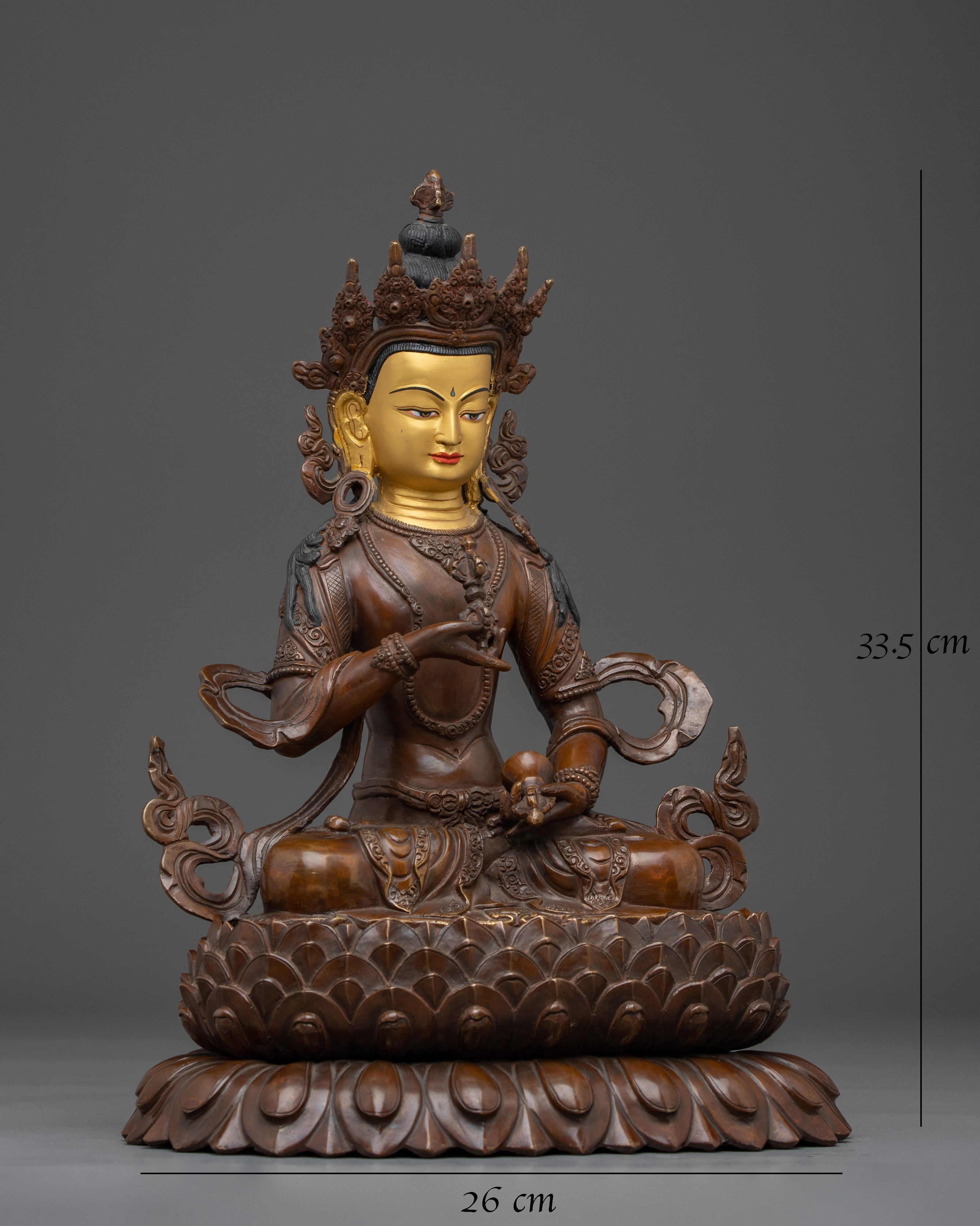 Handmade Artwork of Himalayan Deity Vajrasattva