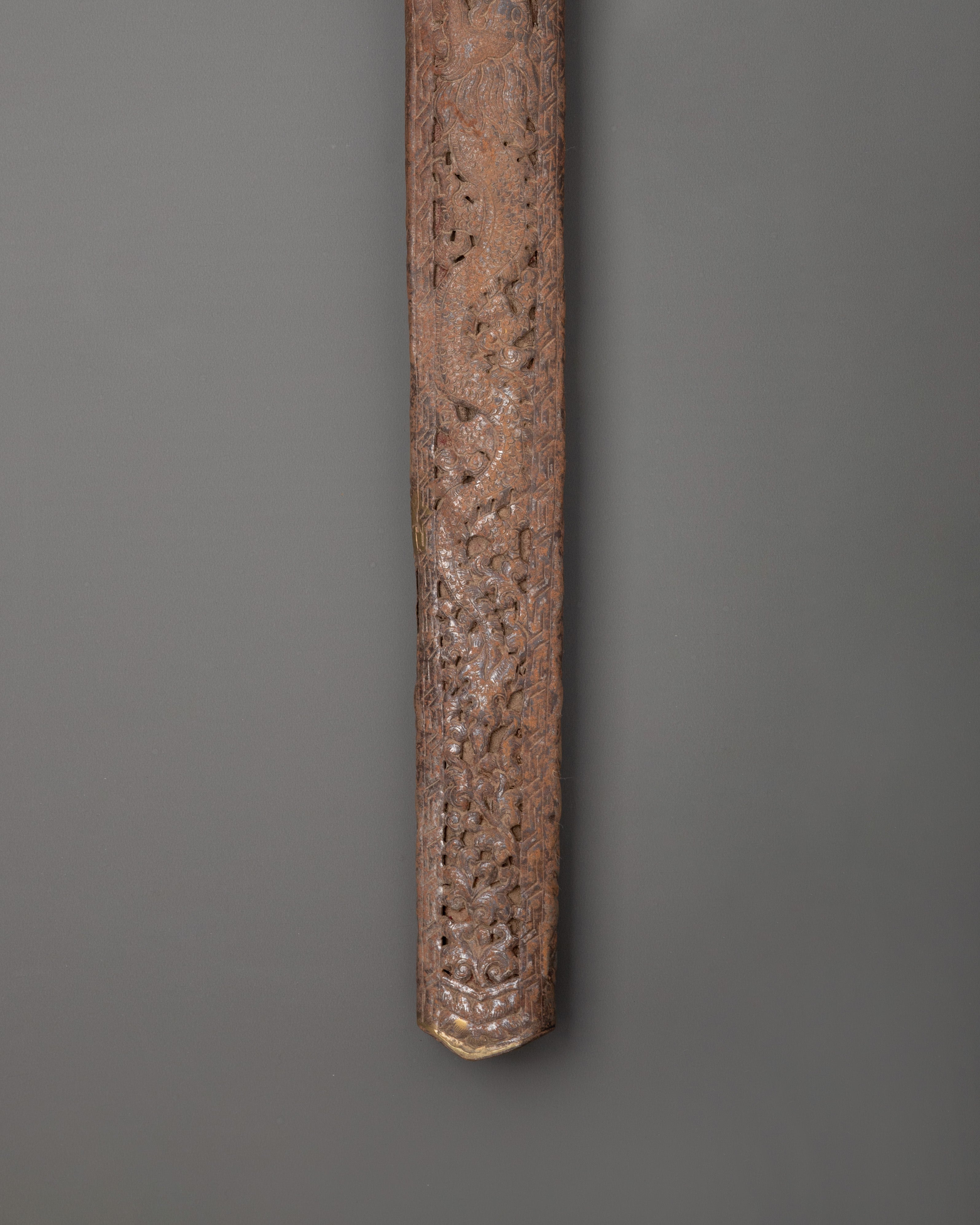 Antique Iron Sword | Handcrafted Collectible Blade