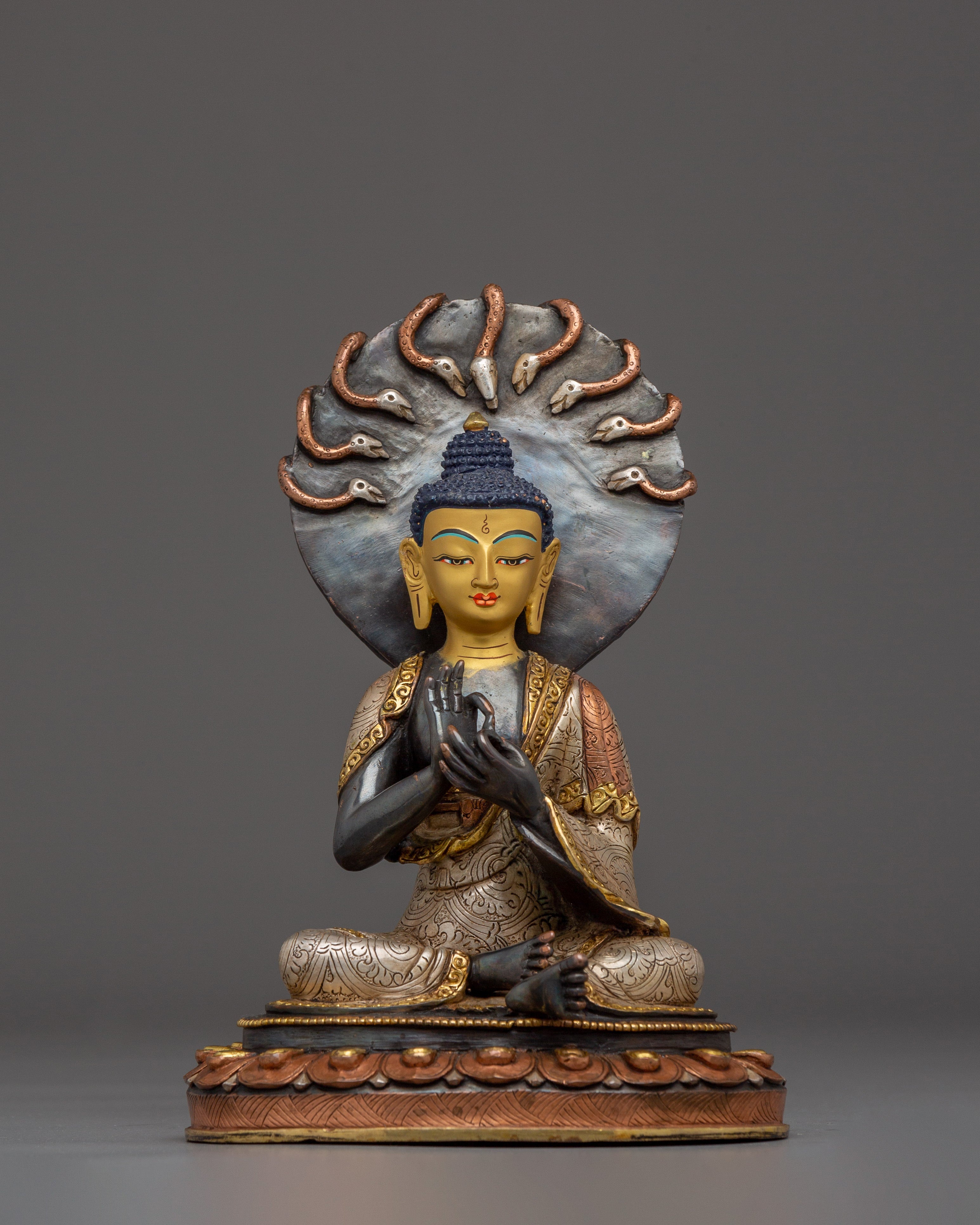 Buddhist Monk Nagarjuna Statue