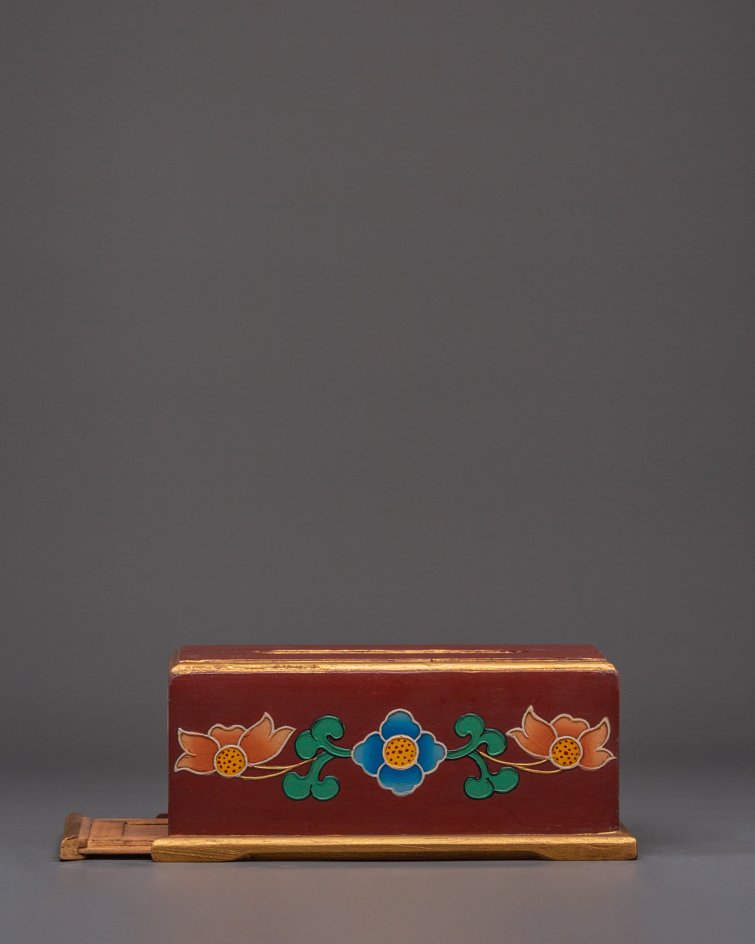 Decorative Tissue Holder |  Wooden Box with Acrylic Finish
