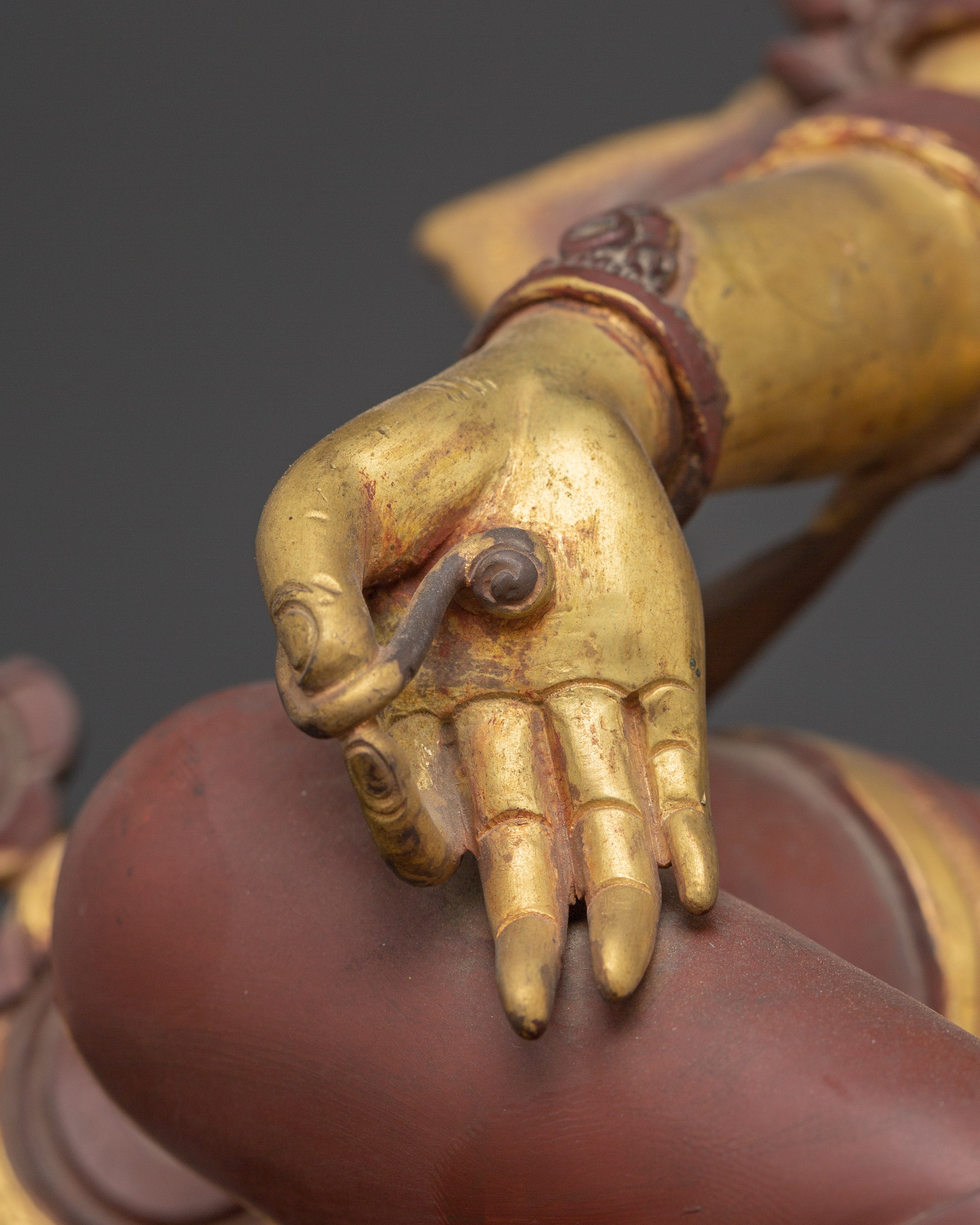 Compassionate Goddess Green Tara Statue | Shyama Tara Sculpture
