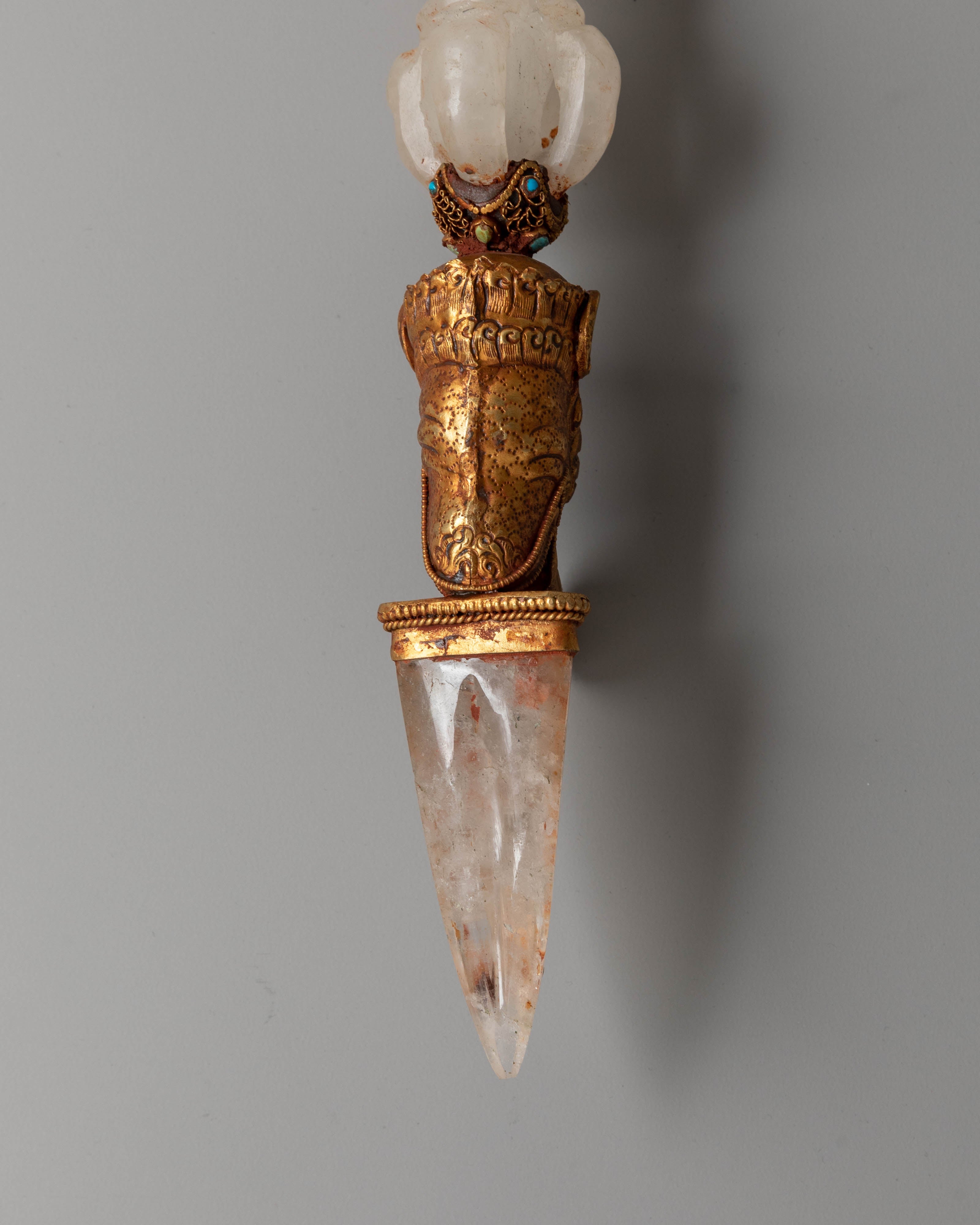 Traditional Himalayan Phurba Dagger | Tibetan Ritual Dagger for Protection