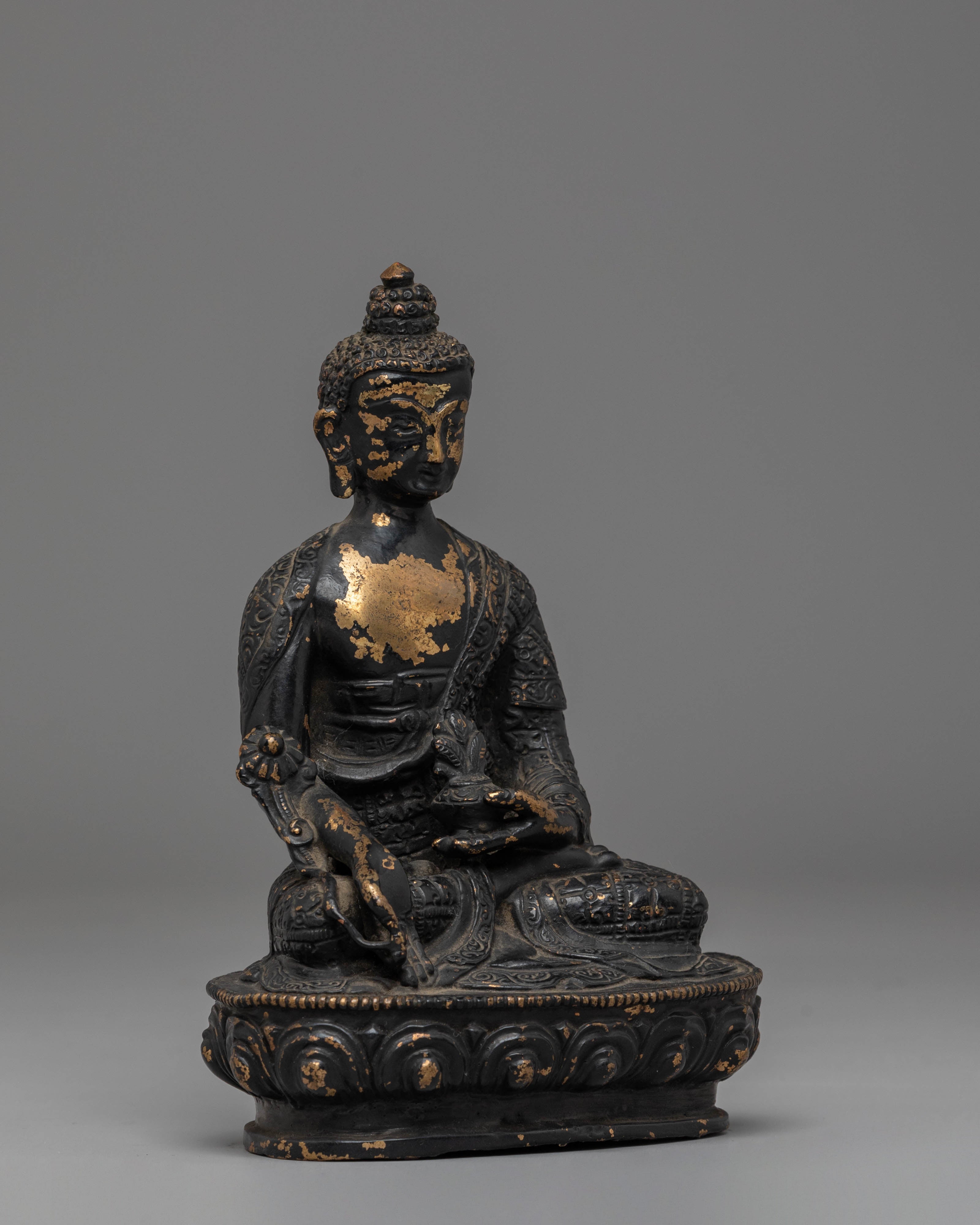 Himalayan Healing Buddha Sculpture | Tibetan Buddha Art