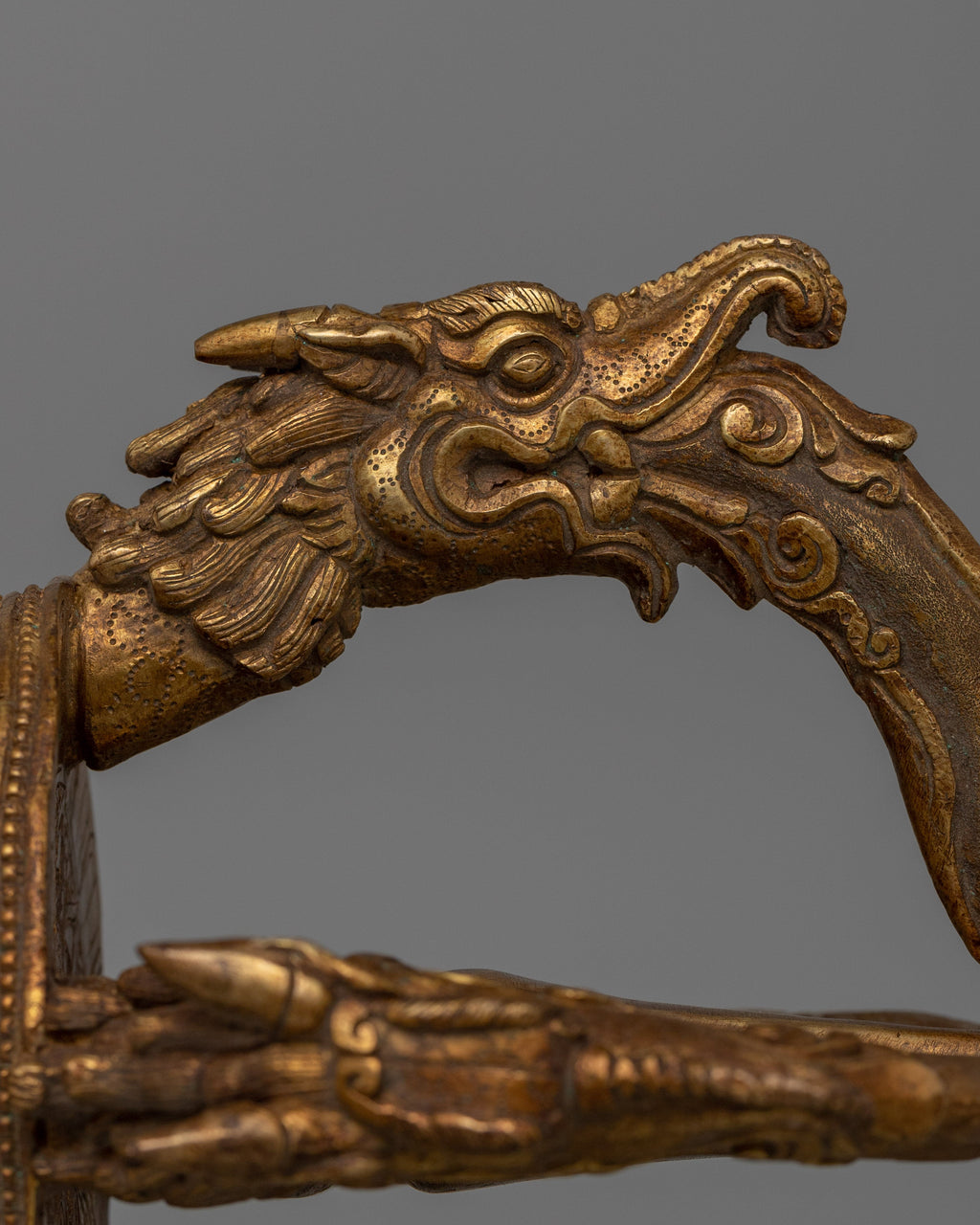 Buddhist Ritual Objects Vajra Buddhist with Stand | Handcrafted Ritual Object for Spiritual Aw