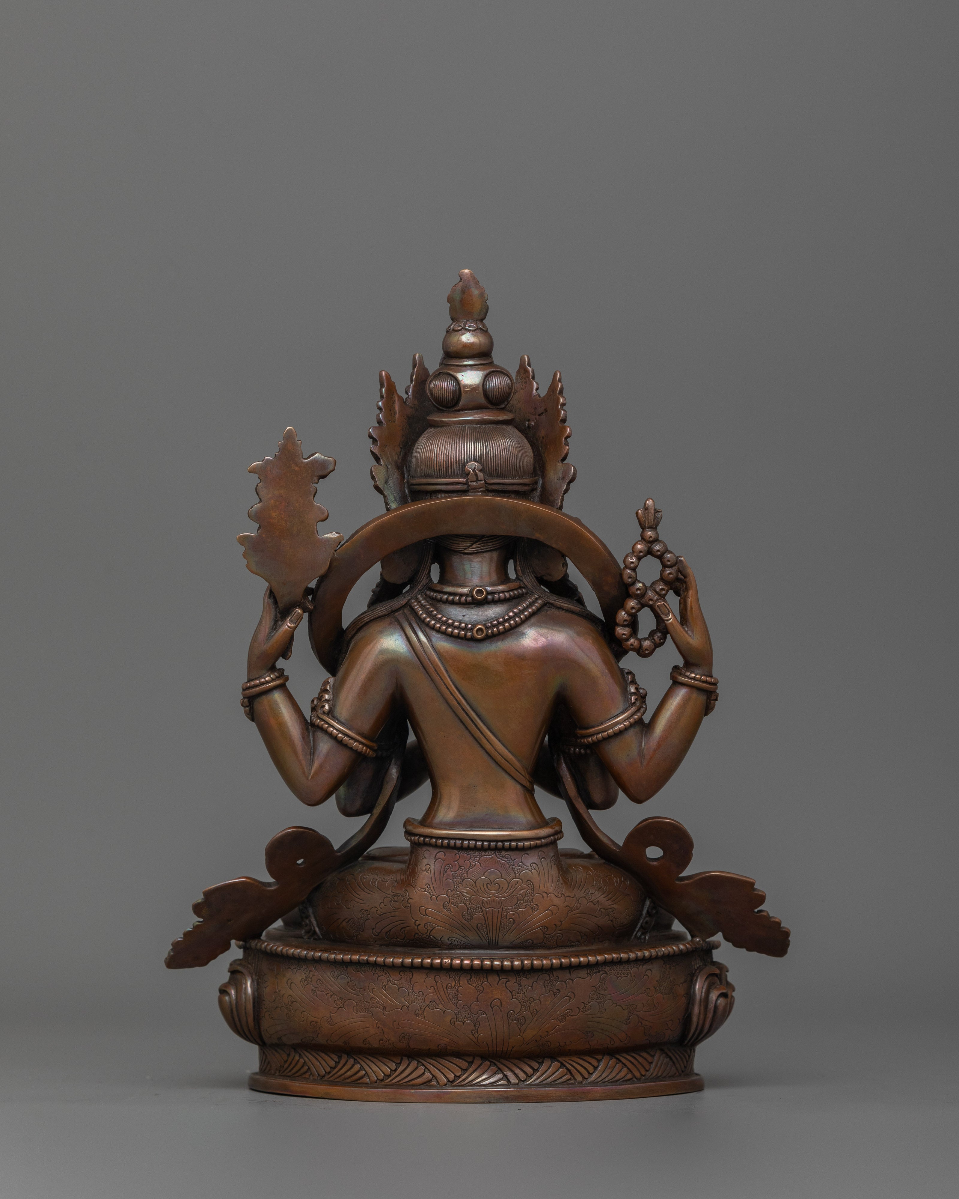 Chenrezig Bodhisattva Deity | The one who looks with unwavering eye