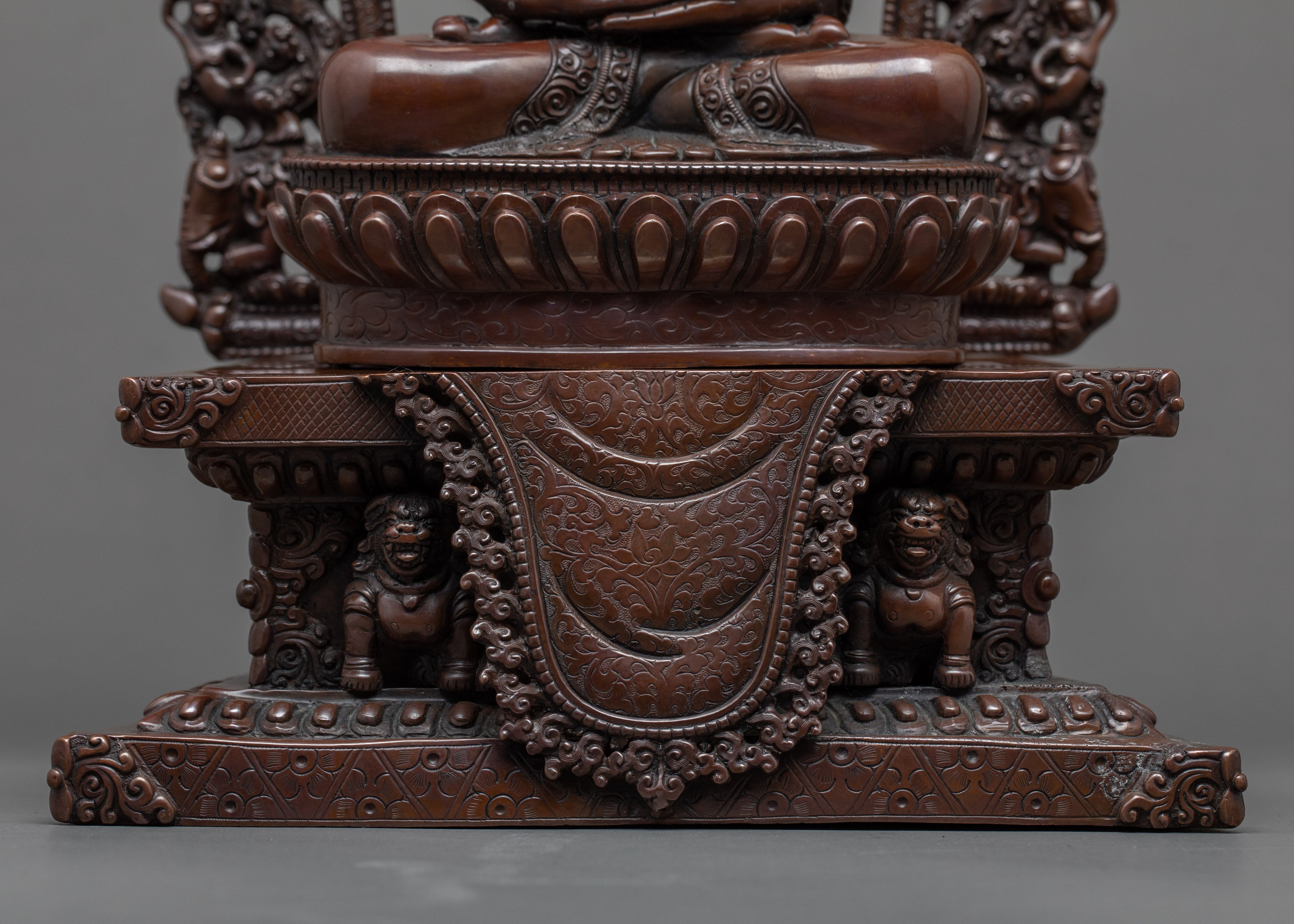 Amitayus Bodhisattva Statue | Traditional Himalayan Art Nepal