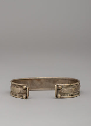 Handmade Cuff Bracelet with Mantra Engraving |Unique Spiritual Gift for Mindfulness and Balance