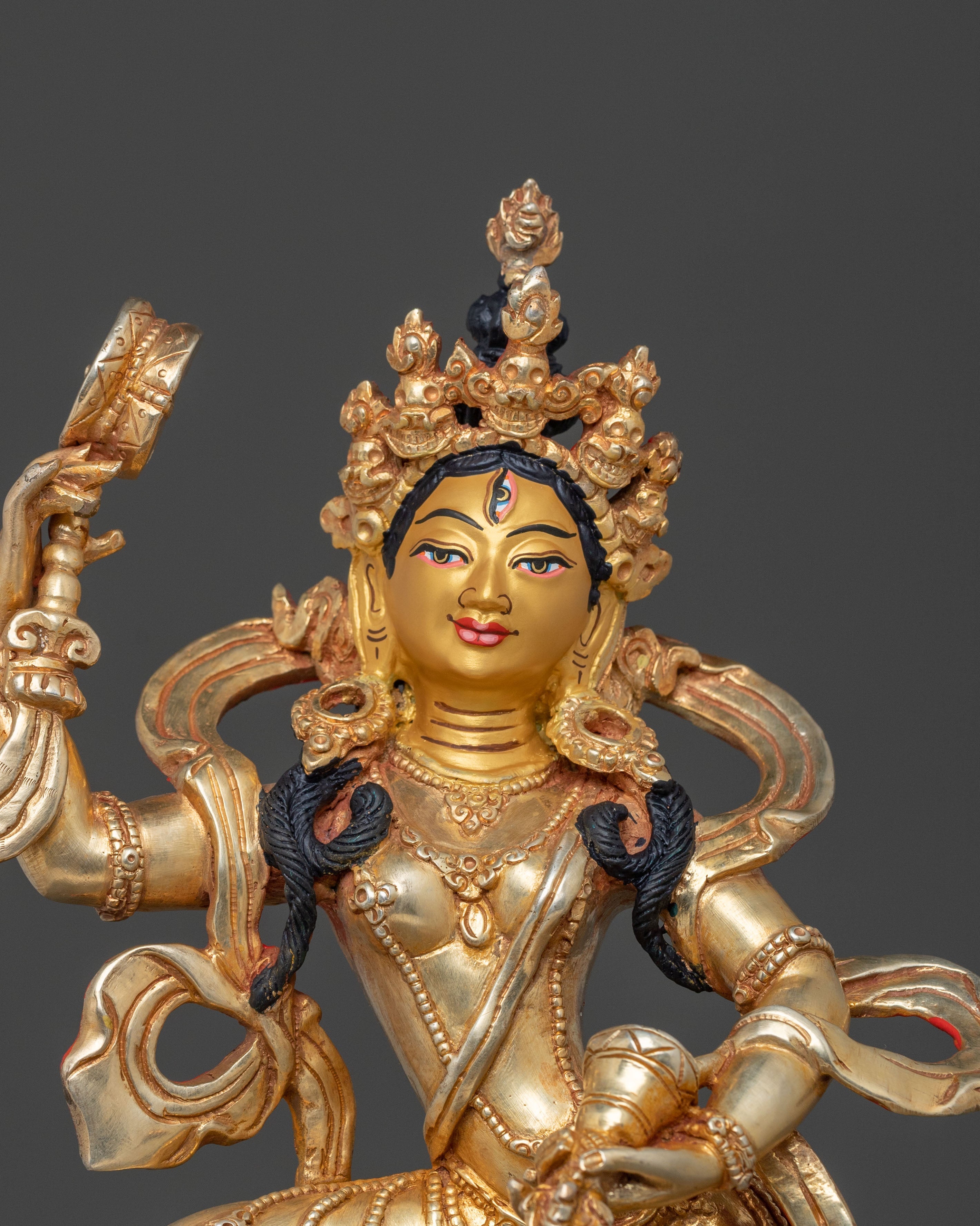 Sacred Machig Labdron Sculpture | Founder of the Chöd Tradition
