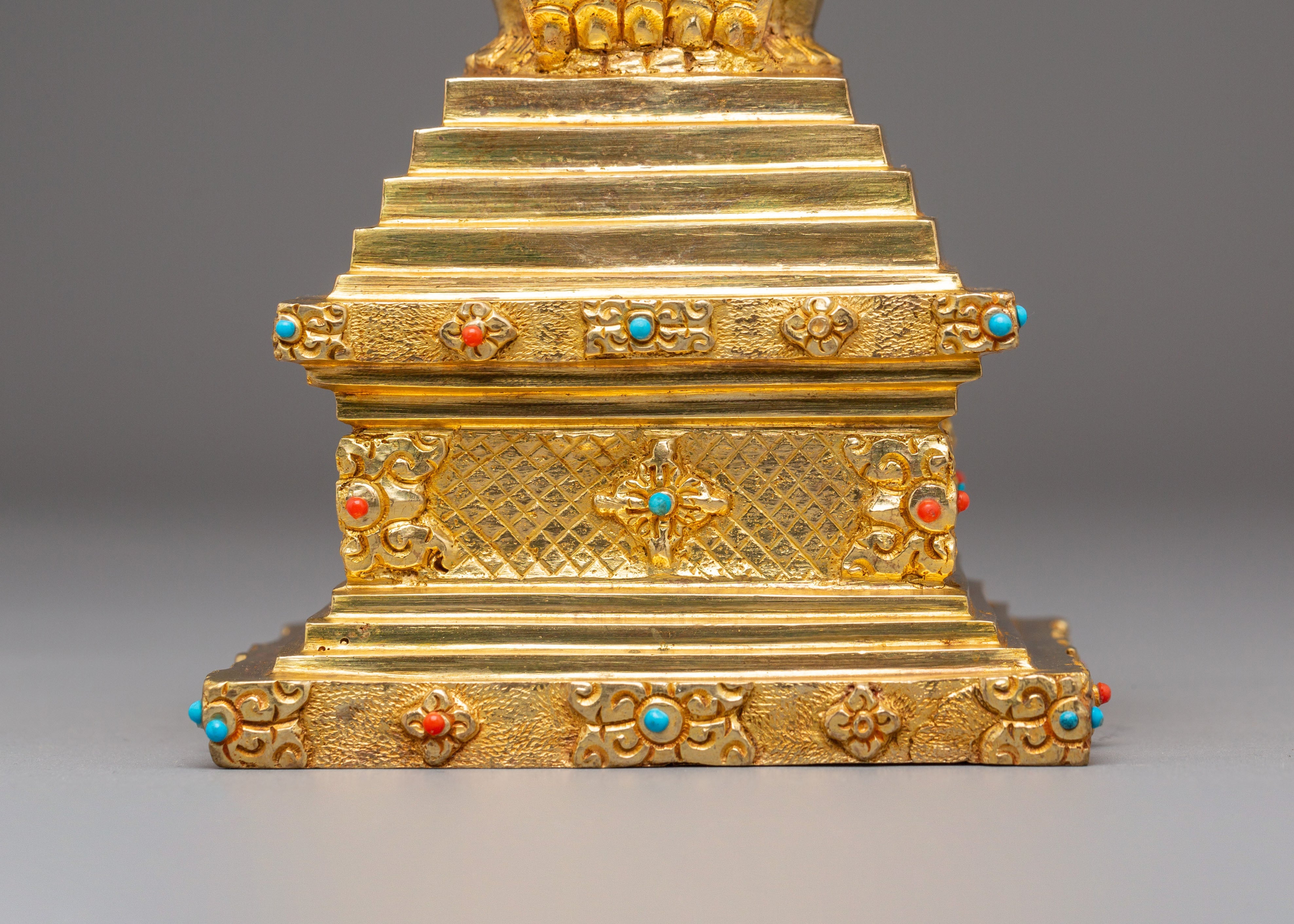 Handmade Himalayan Buddhist Stupa | Sacred Tibetan Stupa