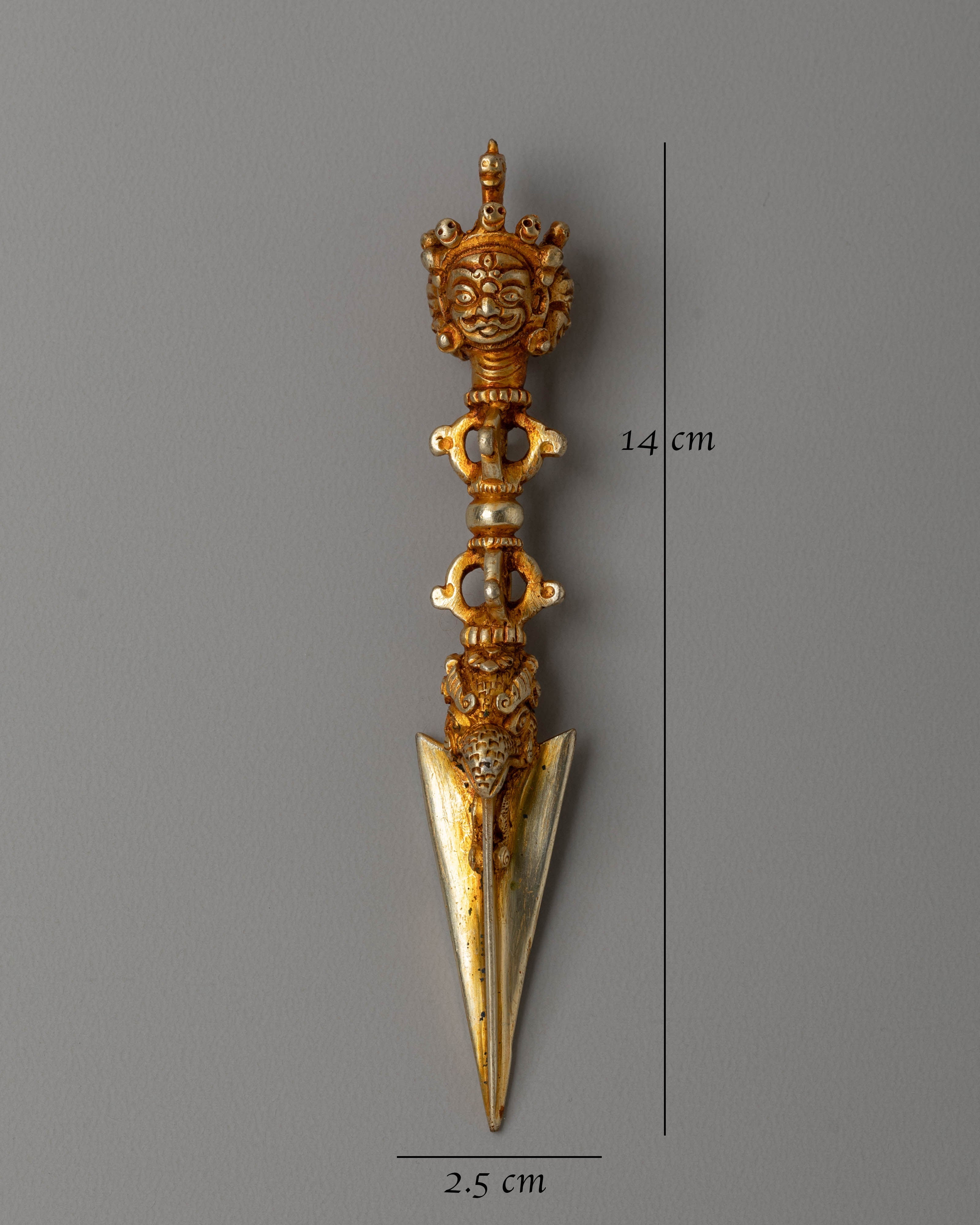 Evamratna Ritual Dagger | Phurba for Tantric Ceremonies