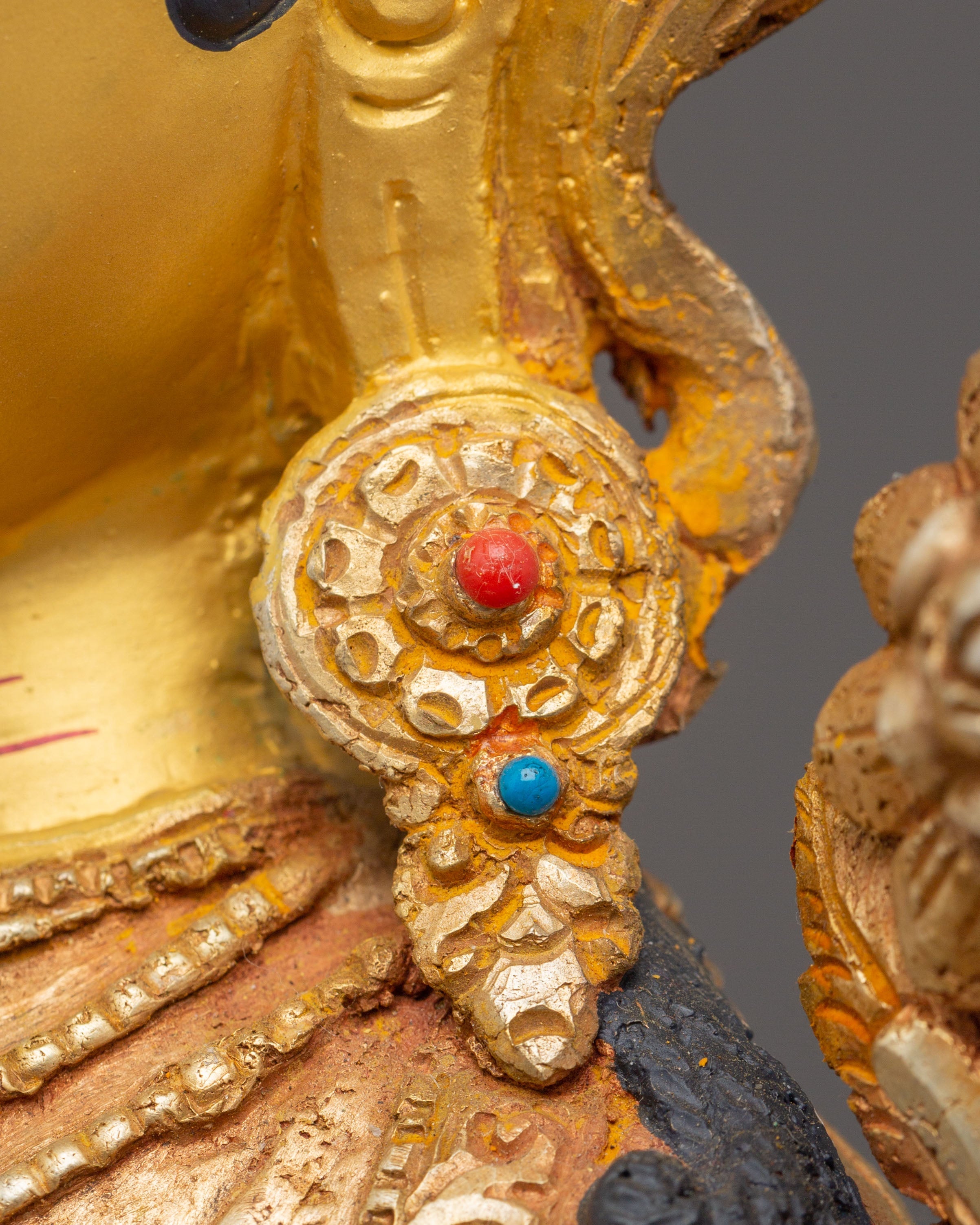 Compassionate Bodhisattva Shyama Tara Statue | Green Tara Tibetan Figurine