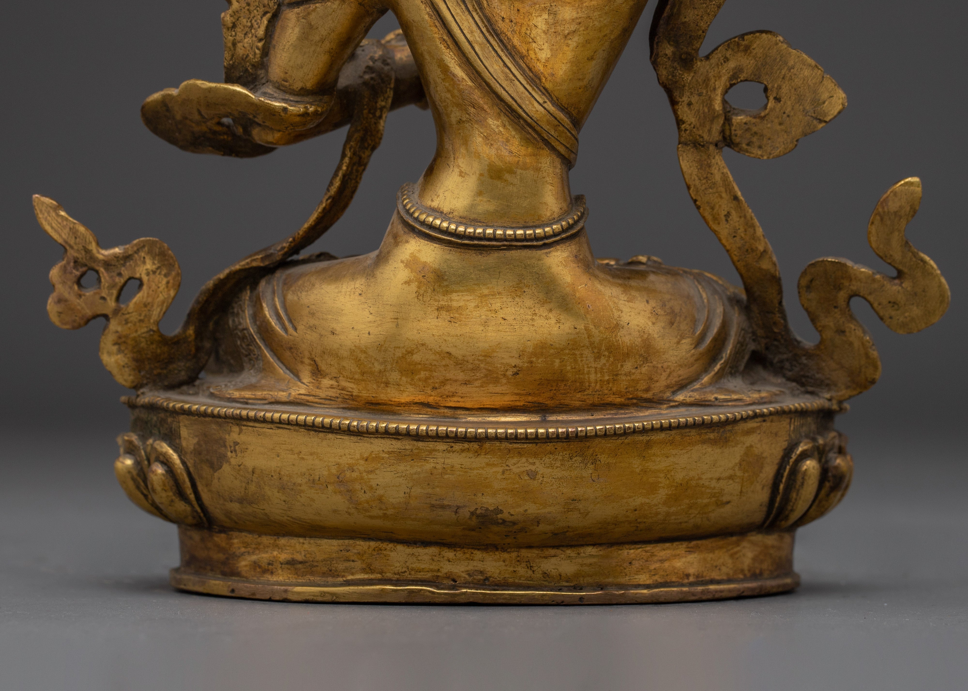 Knowledge Deity Manjughosa Statue | Buddhist Wisdom and Protection Sculpture