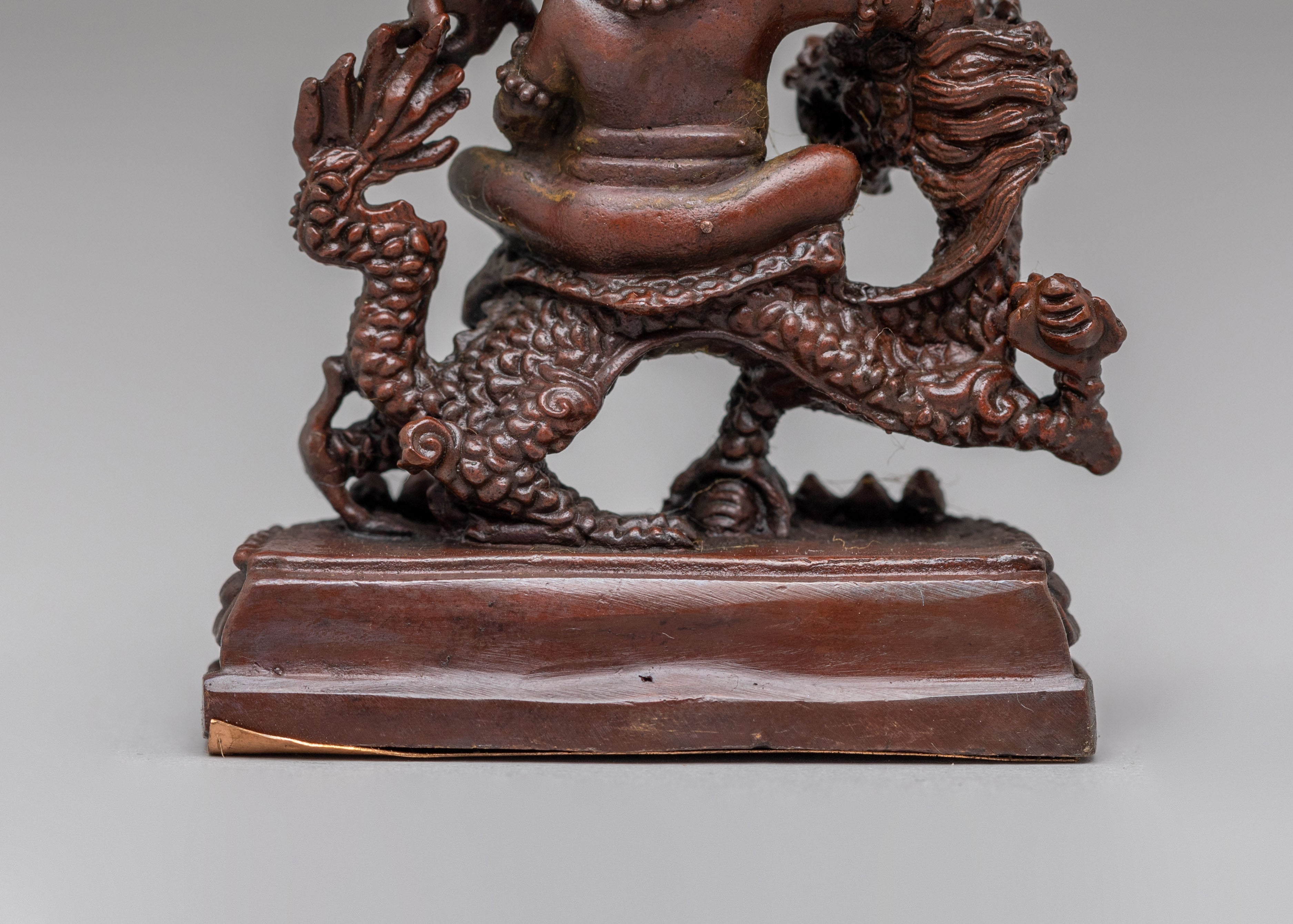 Sacred White Dzambhala Statue | Tibetan Buddhist Wealth Protector