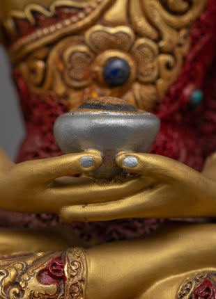 Amitabha Buddha Peace Symbol Statue | Embodying Compassion and Infinite Light