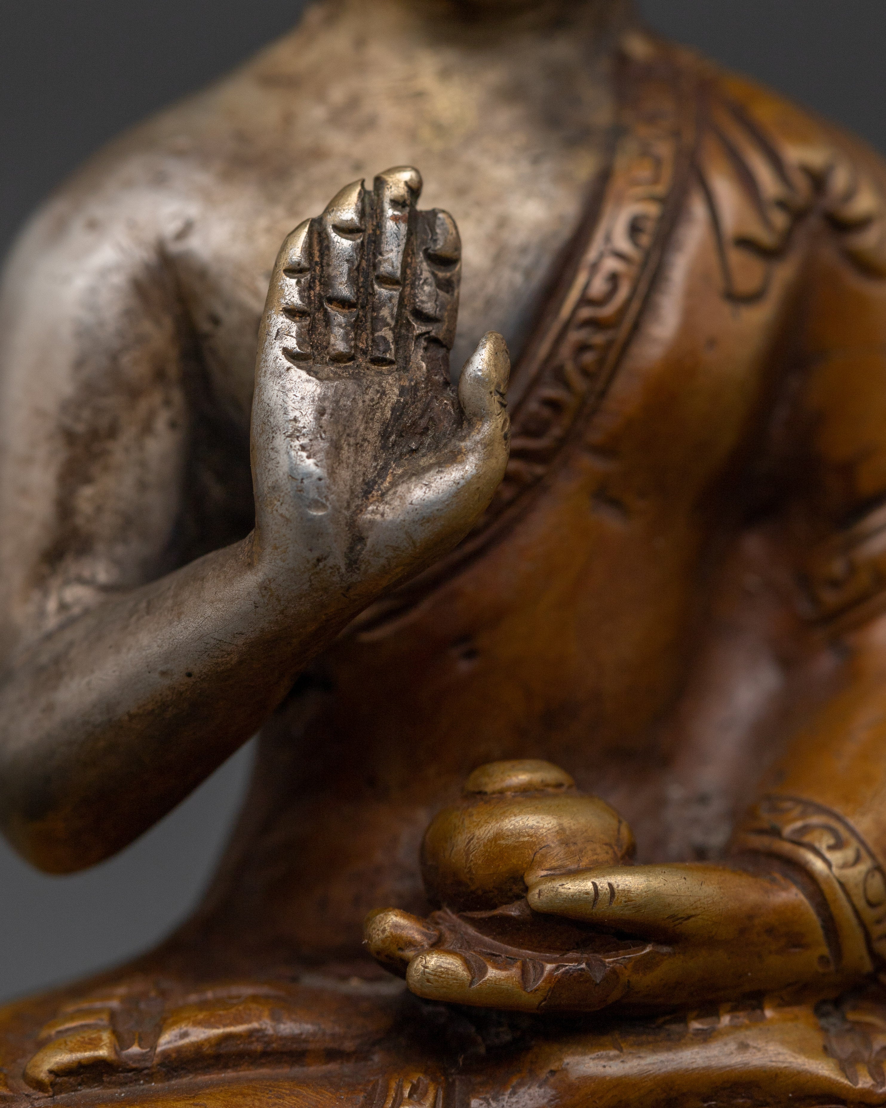 Amogasiddhi Copper Statue | Tibetan Buddhist Statue