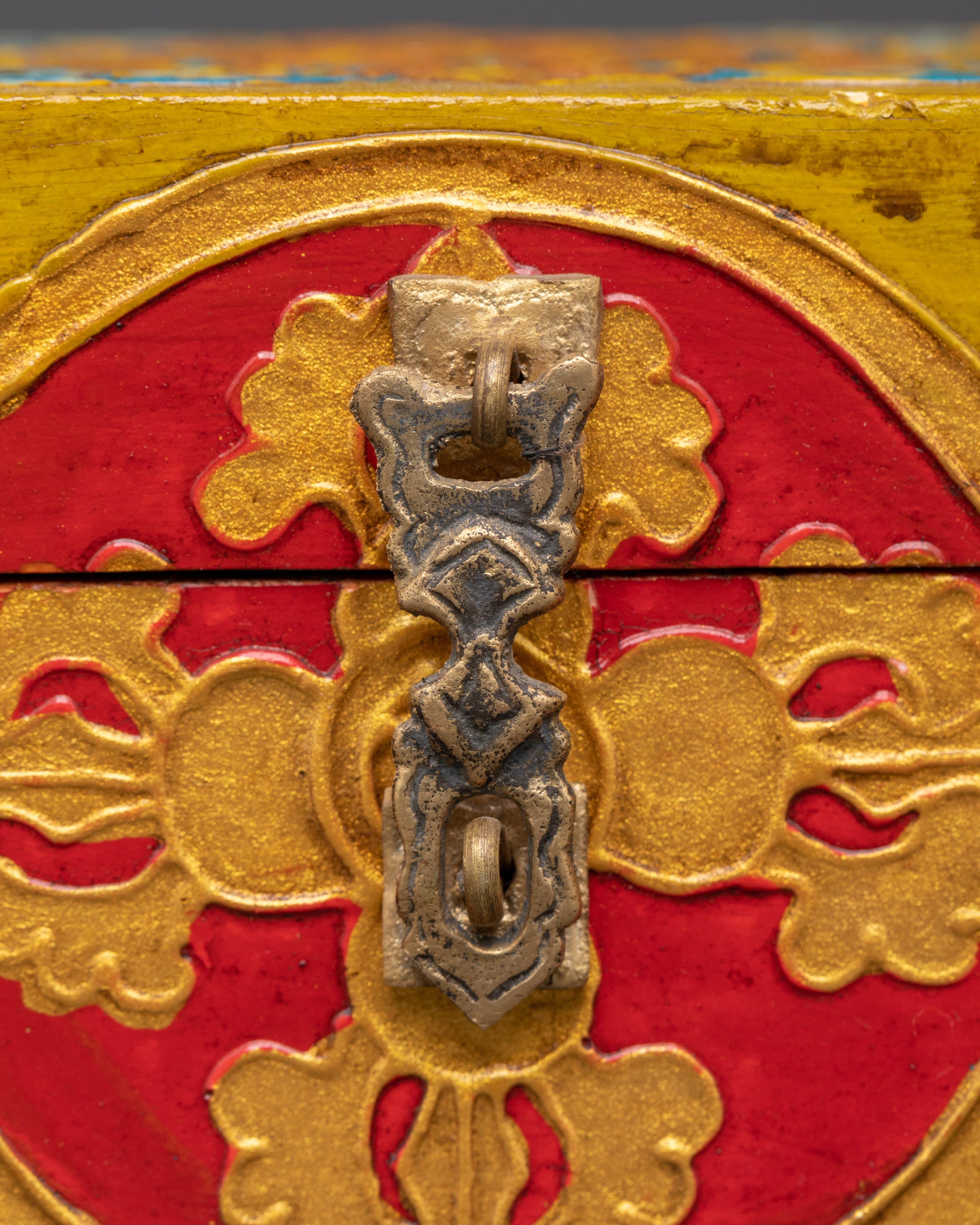 Bishwo Vajra Designed Altar Box | Box for Altar