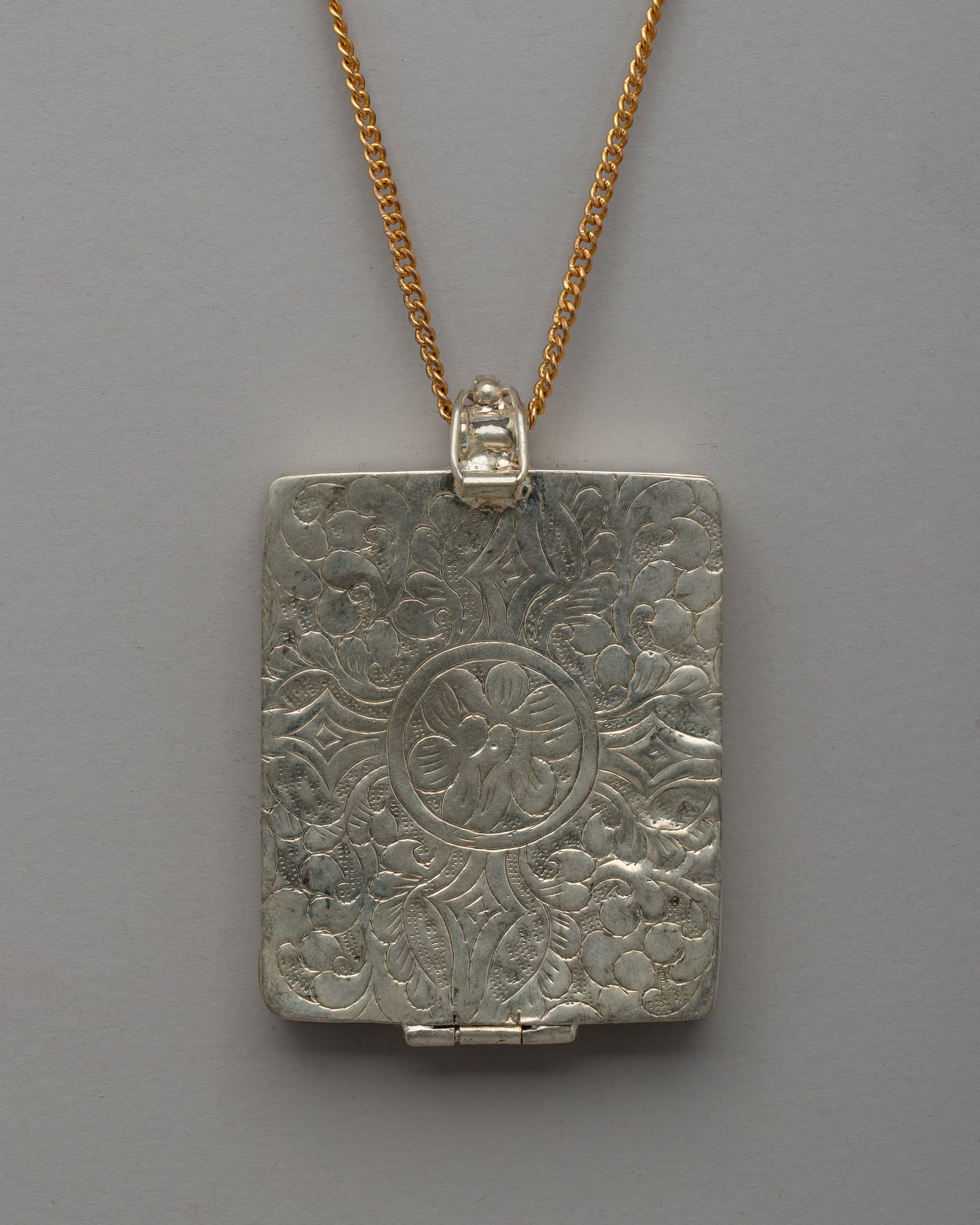 Handcrafted Vairochana Buddha Locket | Perfect Spiritual Talisman for Peace