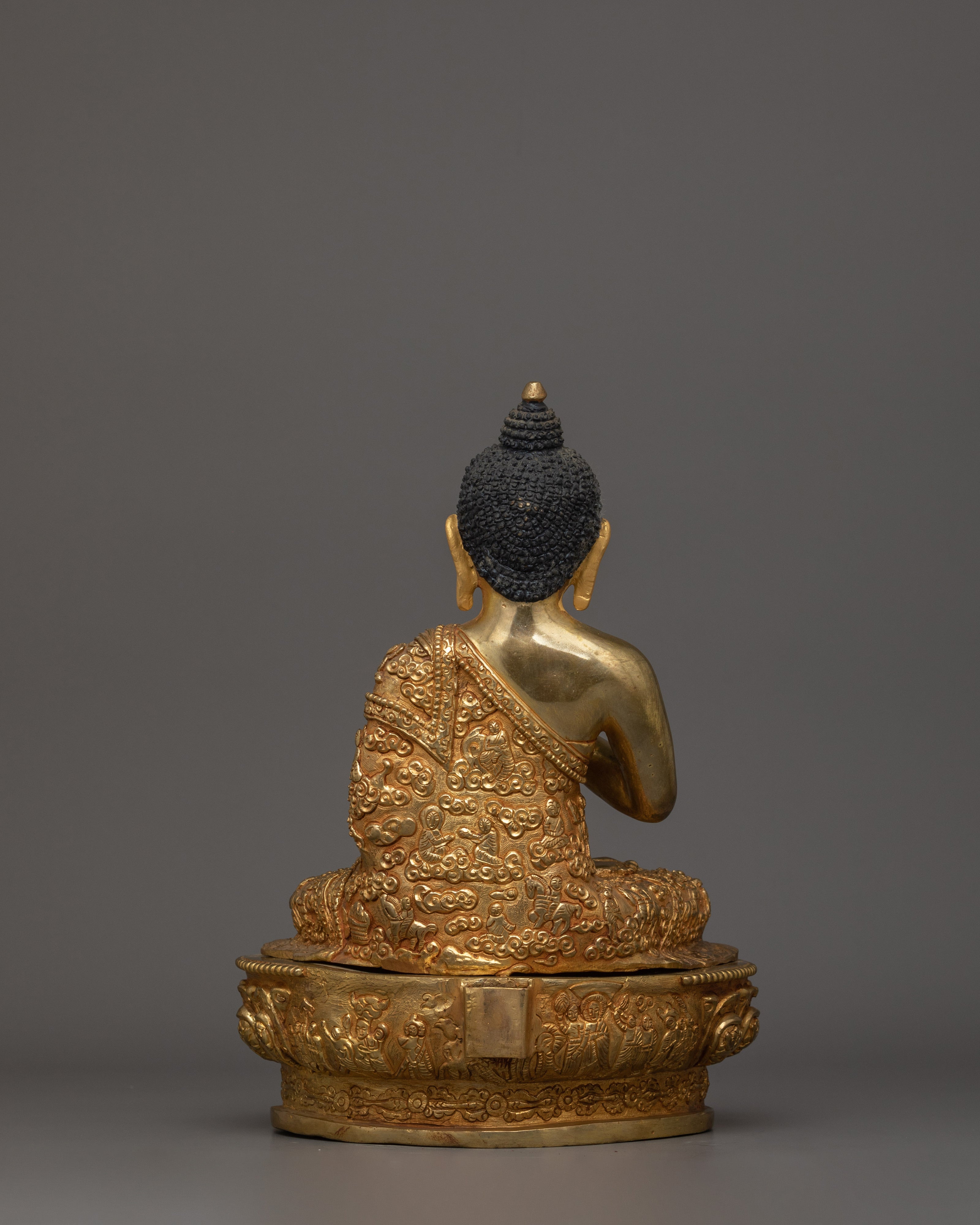 Golden Vairocana Statue | The Buddha of Ultimate Wisdom