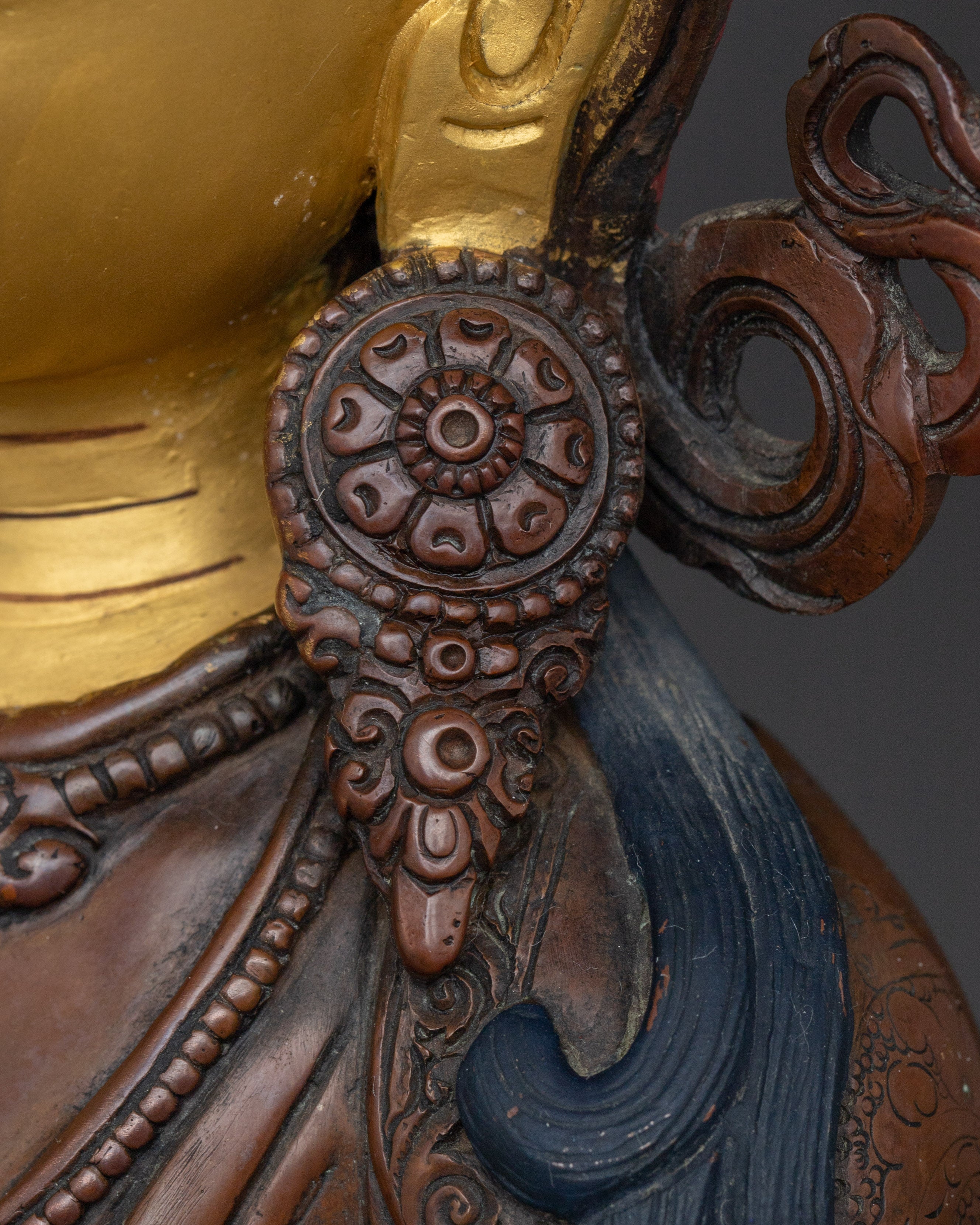 Tibetan Amitayus Sculpture | Long-Life Deity