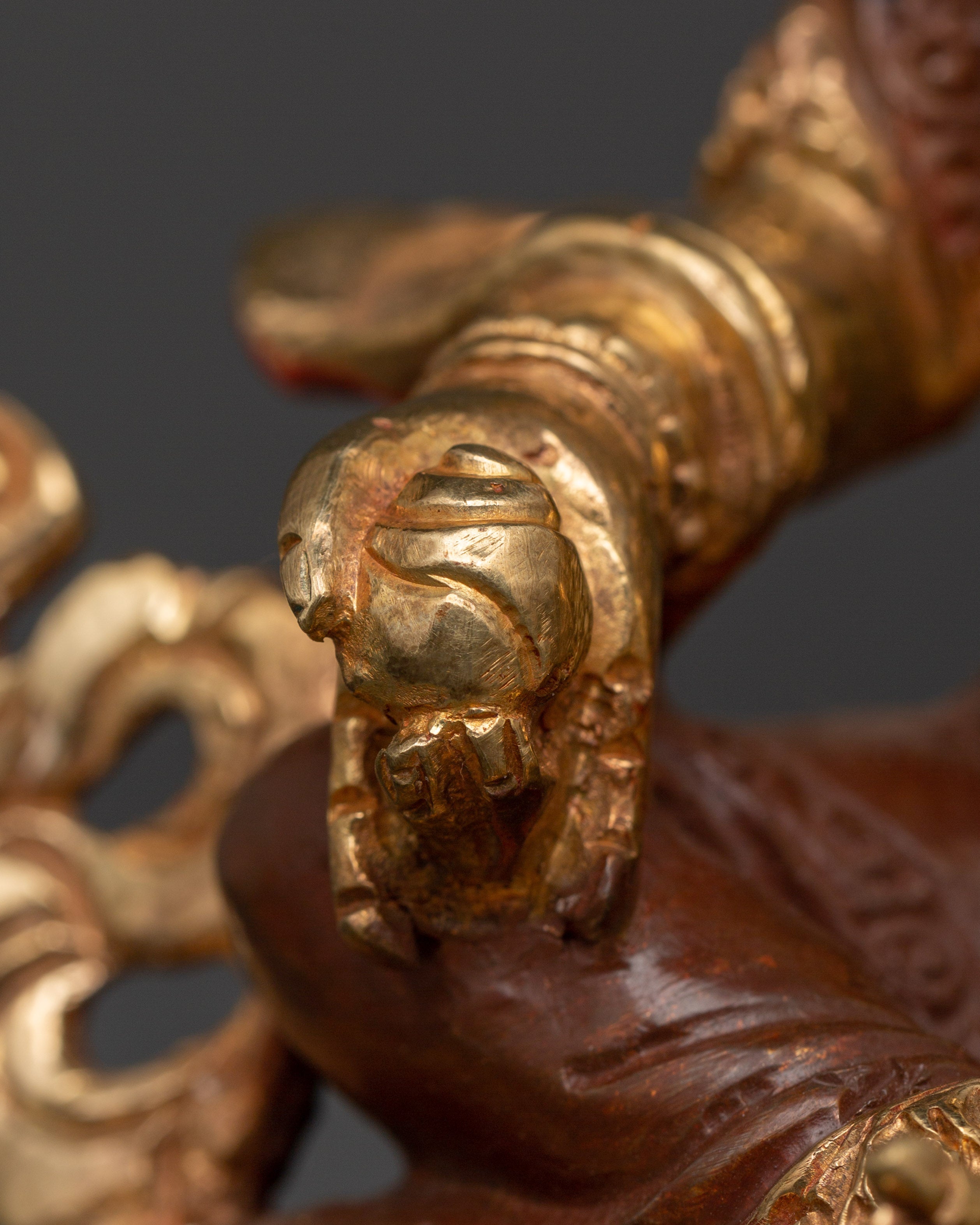 Sacred Money Deity Dzambhala Statue | Tibetan Wealth God
