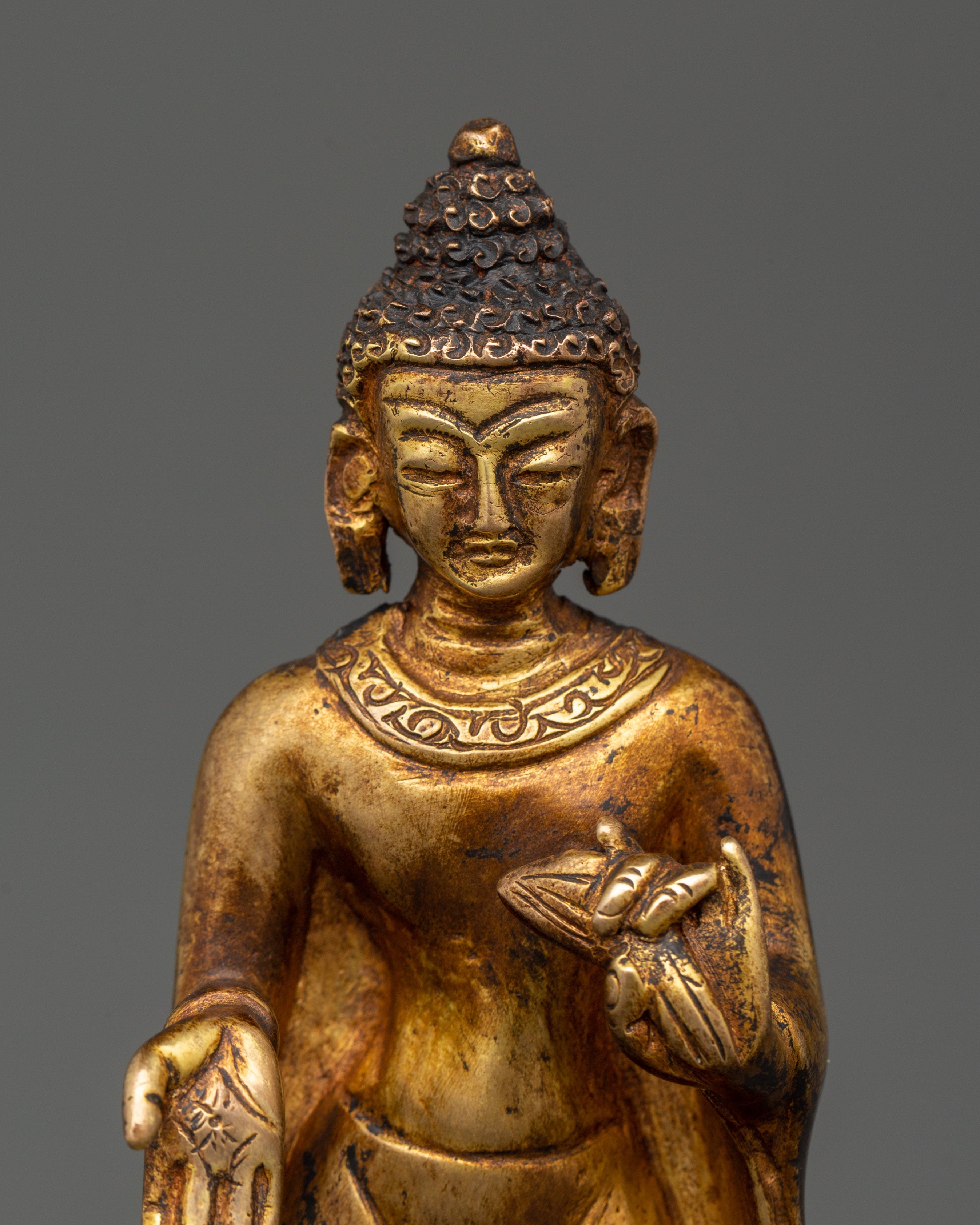 Dipankara Enlightened Deity Statue | Buddha of Light and Wisdom