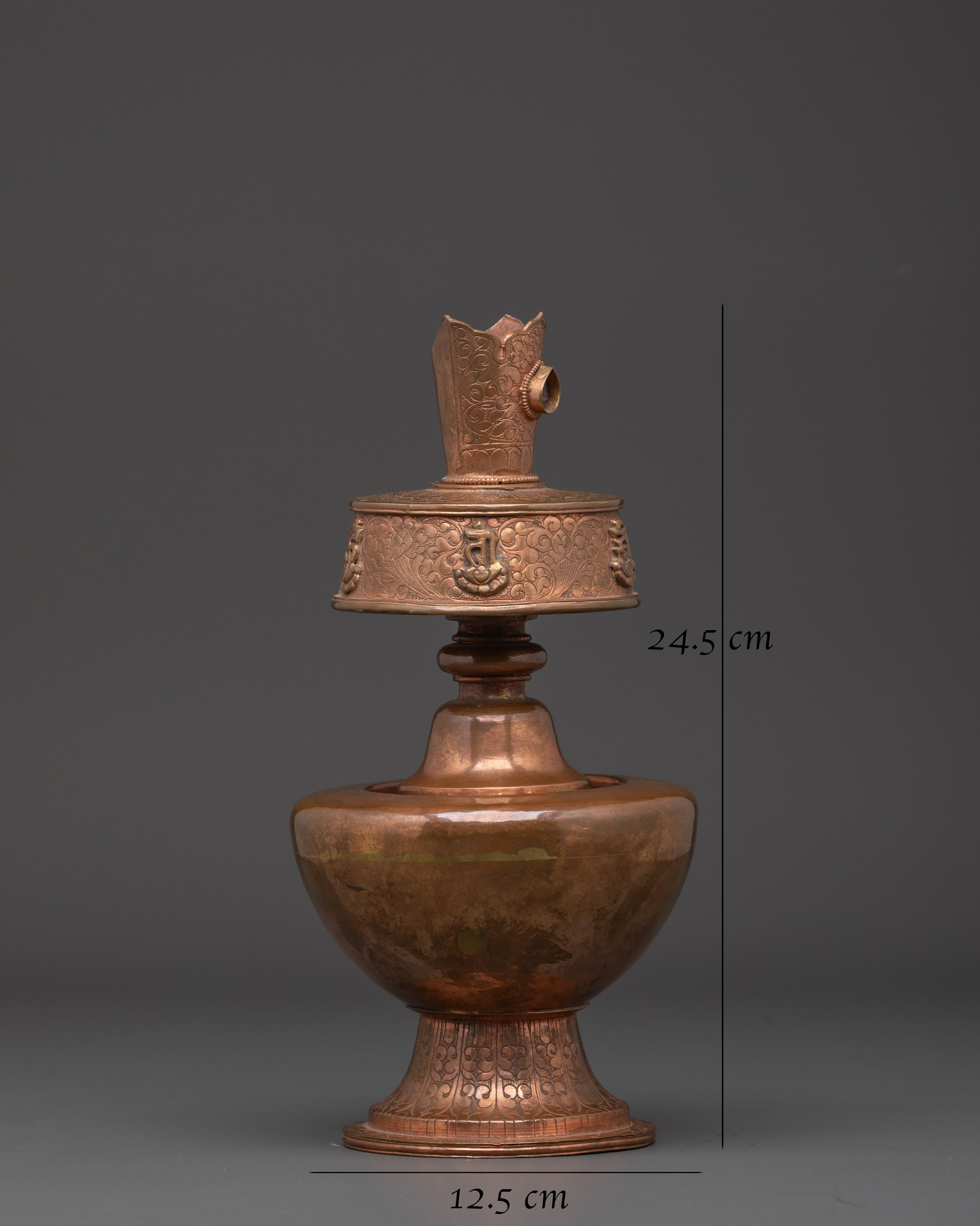 Copper Bhumba Set for Rituals | Altar & Spiritual Practice