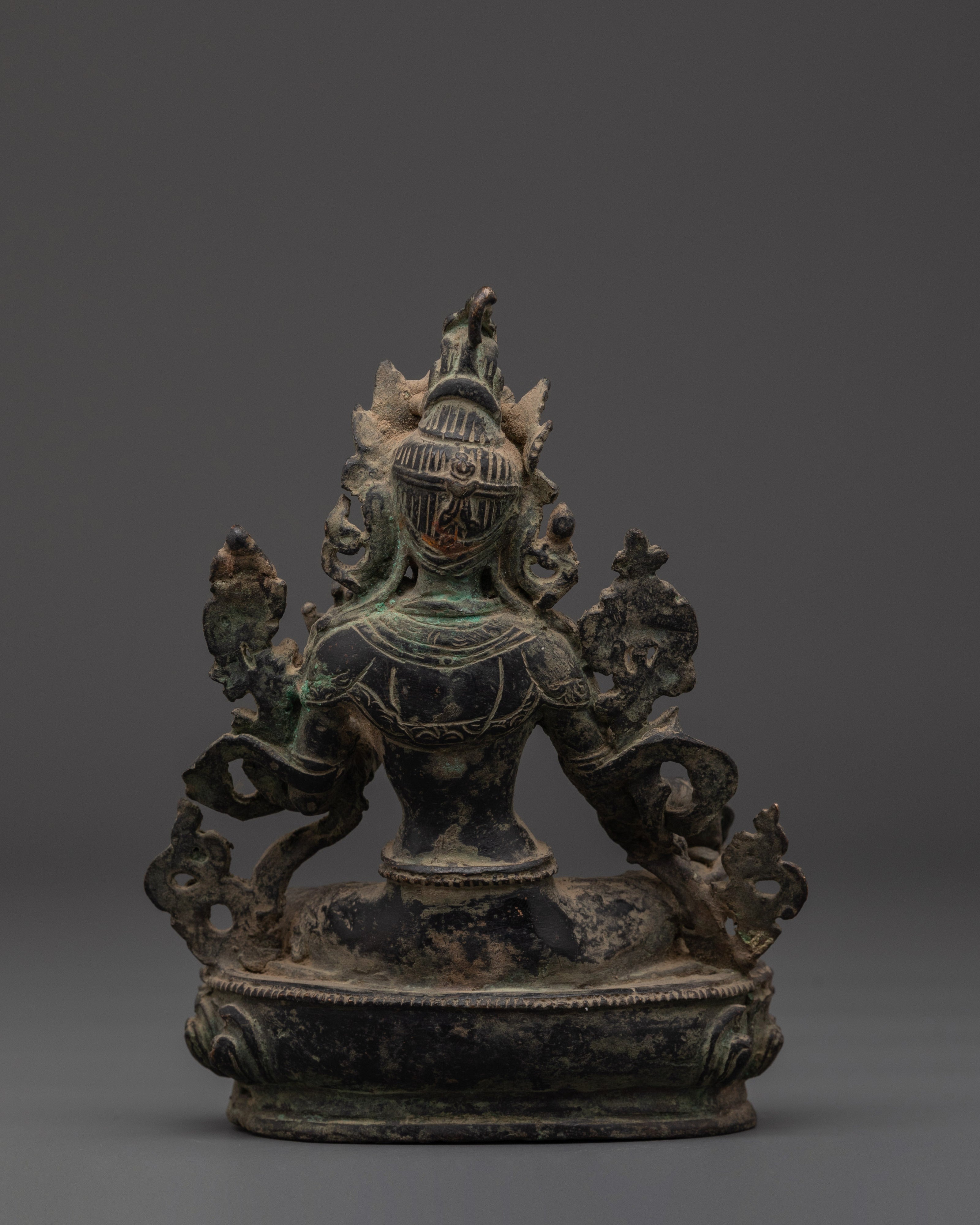 Green Tara Holding a Lotus of Compassion | A Symbol of Healing and Protection