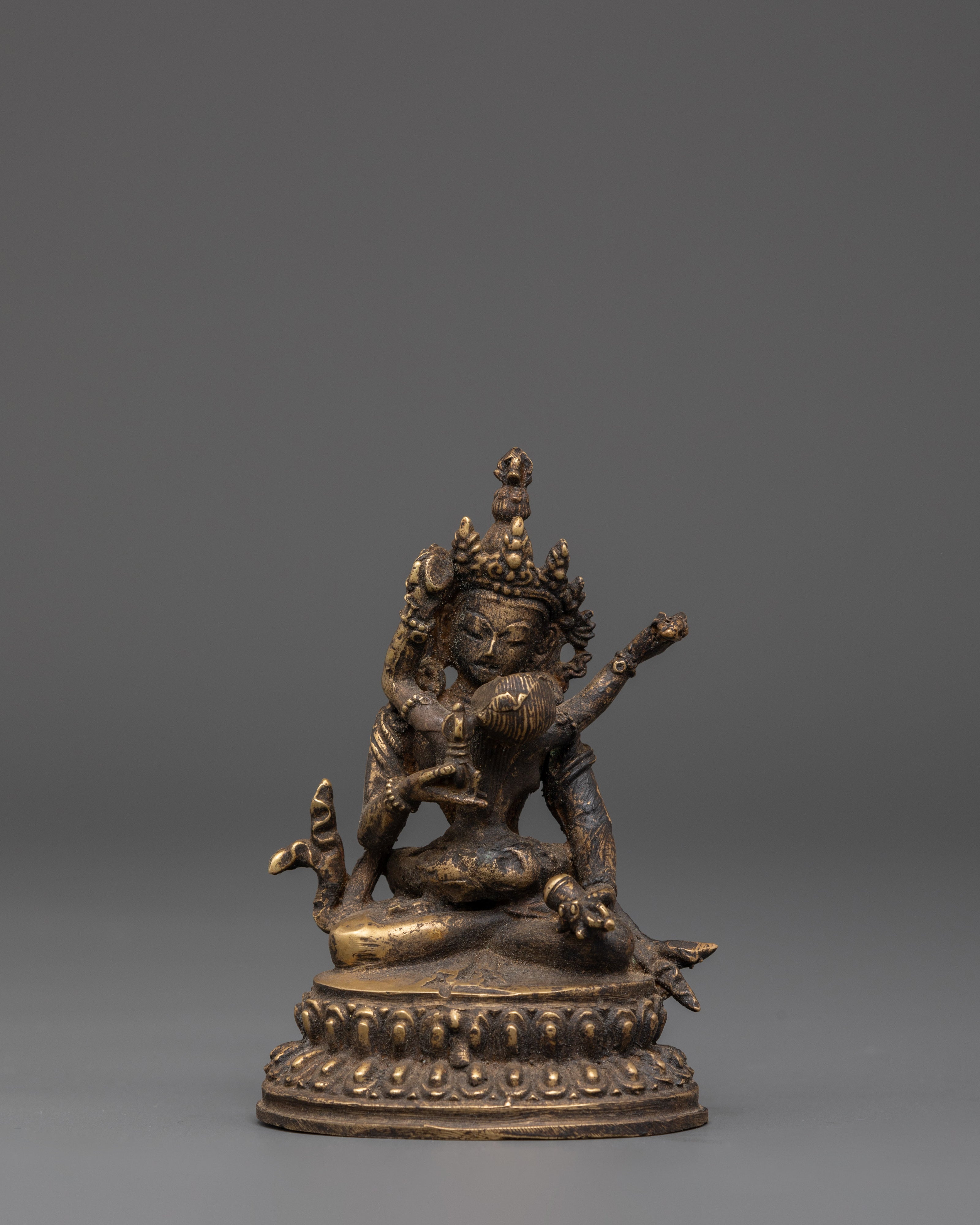 Handcrafted Vajrasattva With Consort | Shrine And Spiritual Decor