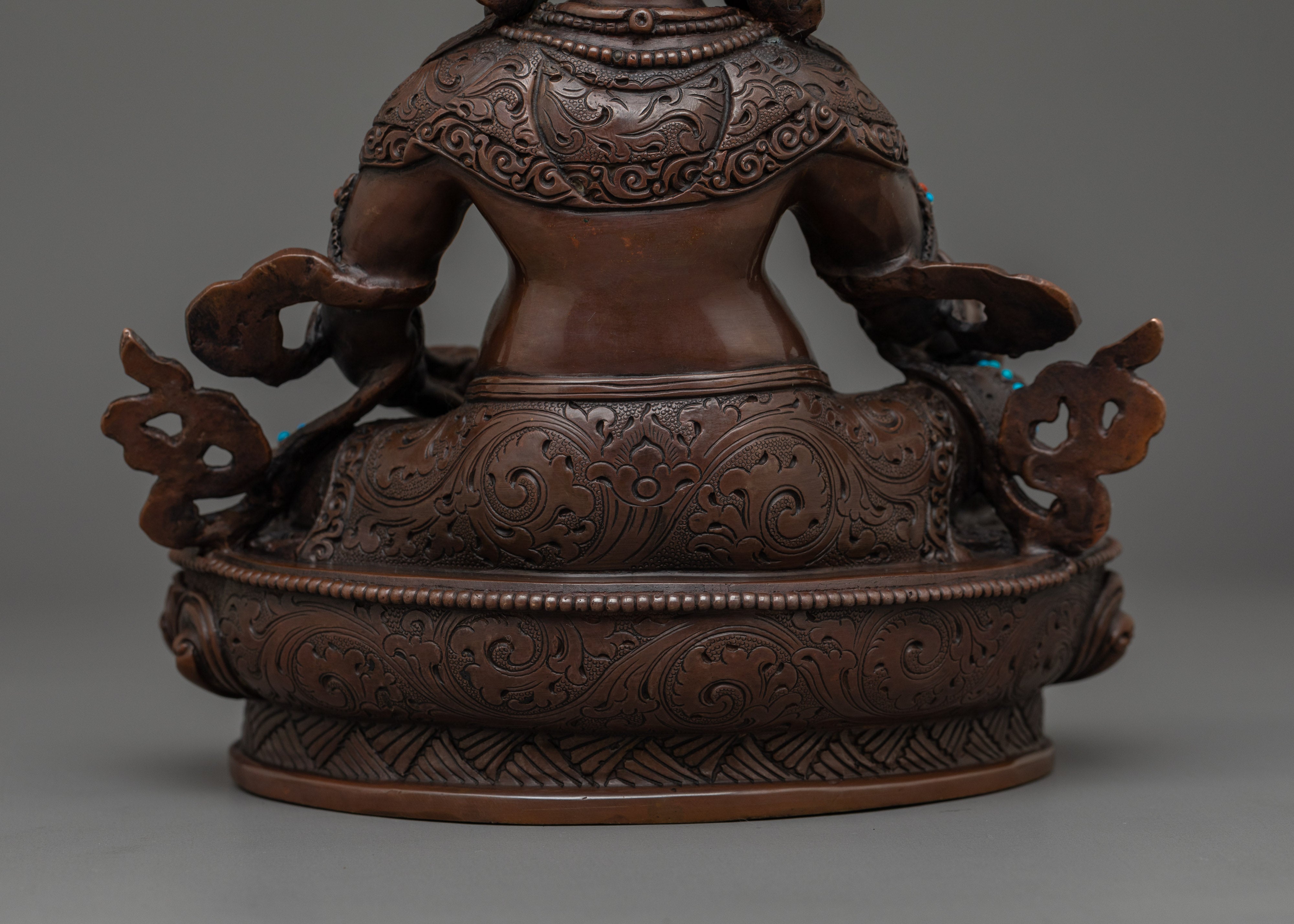 Handmade Statue of Dzambhala | Dharma Wealth Guardian