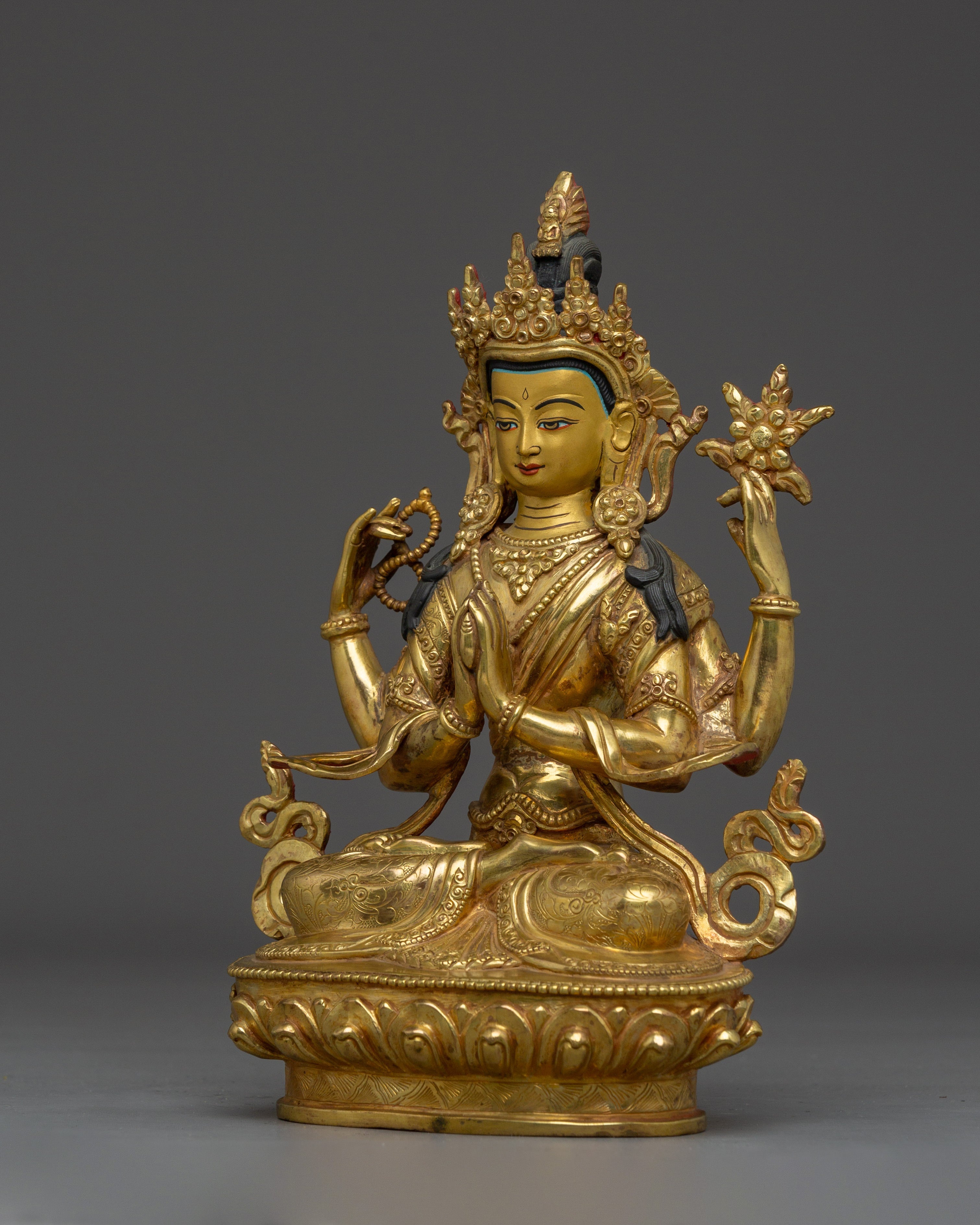 Chenrezig Meditation Statue | A Symbol of Compassion and Enlightenment