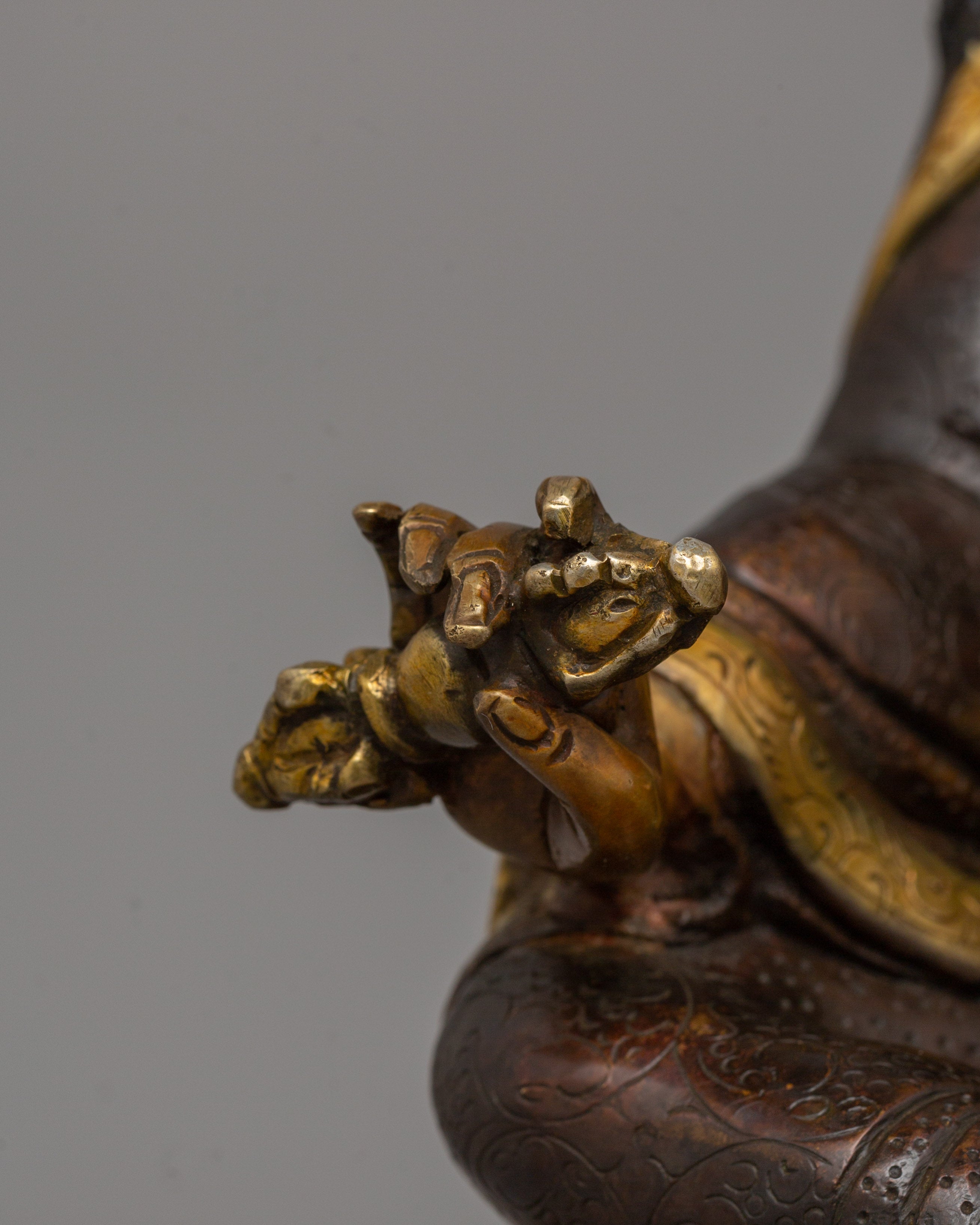Guru Rinpoche Tantric Master Statue | Sacred Tibetan Buddhist Figurine
