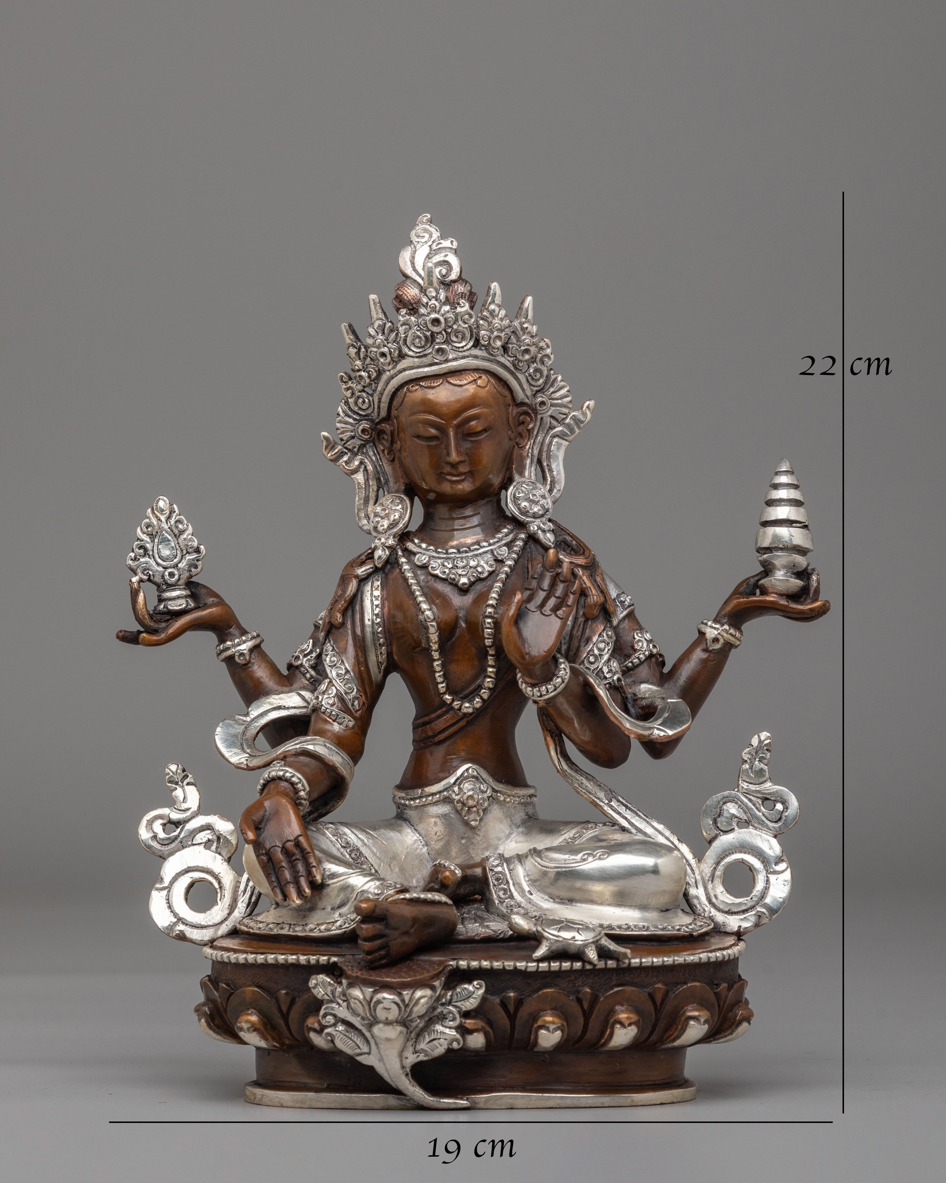 Traditional Lakshmi Statue for Home Decor | Handcrafted Artwork for Spiritual Blessings