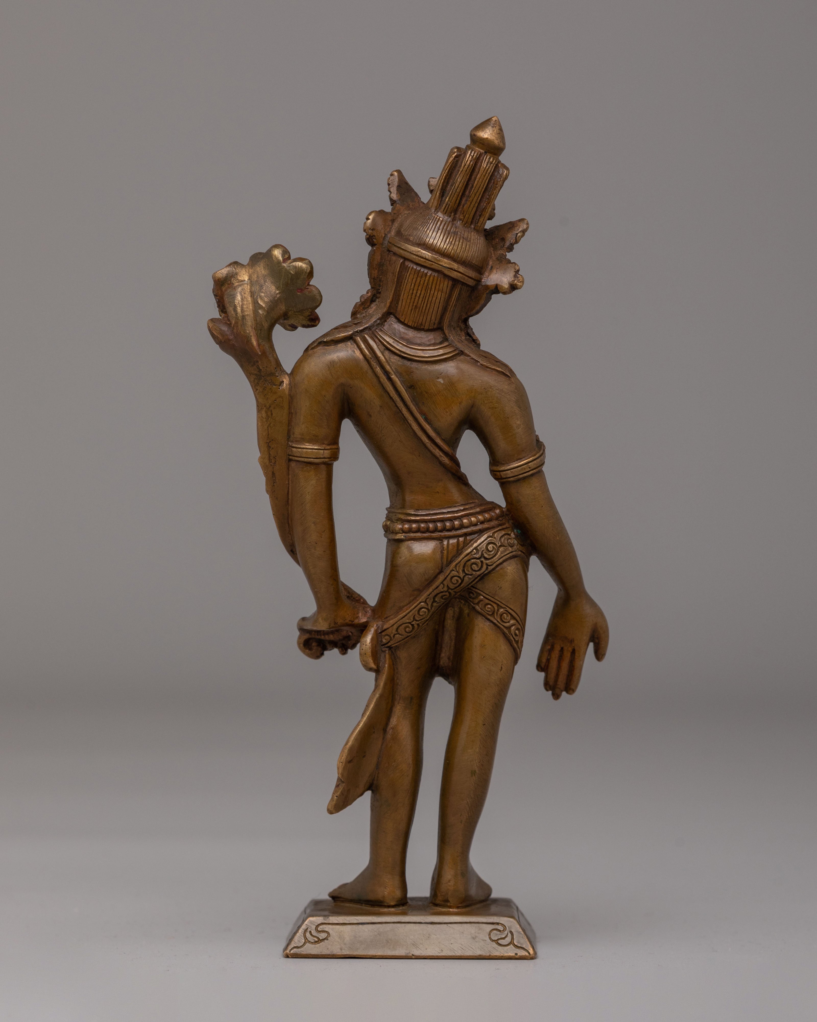 Bodhisattva Deity Lokeshwor Statue | Traditional Buddhist Art