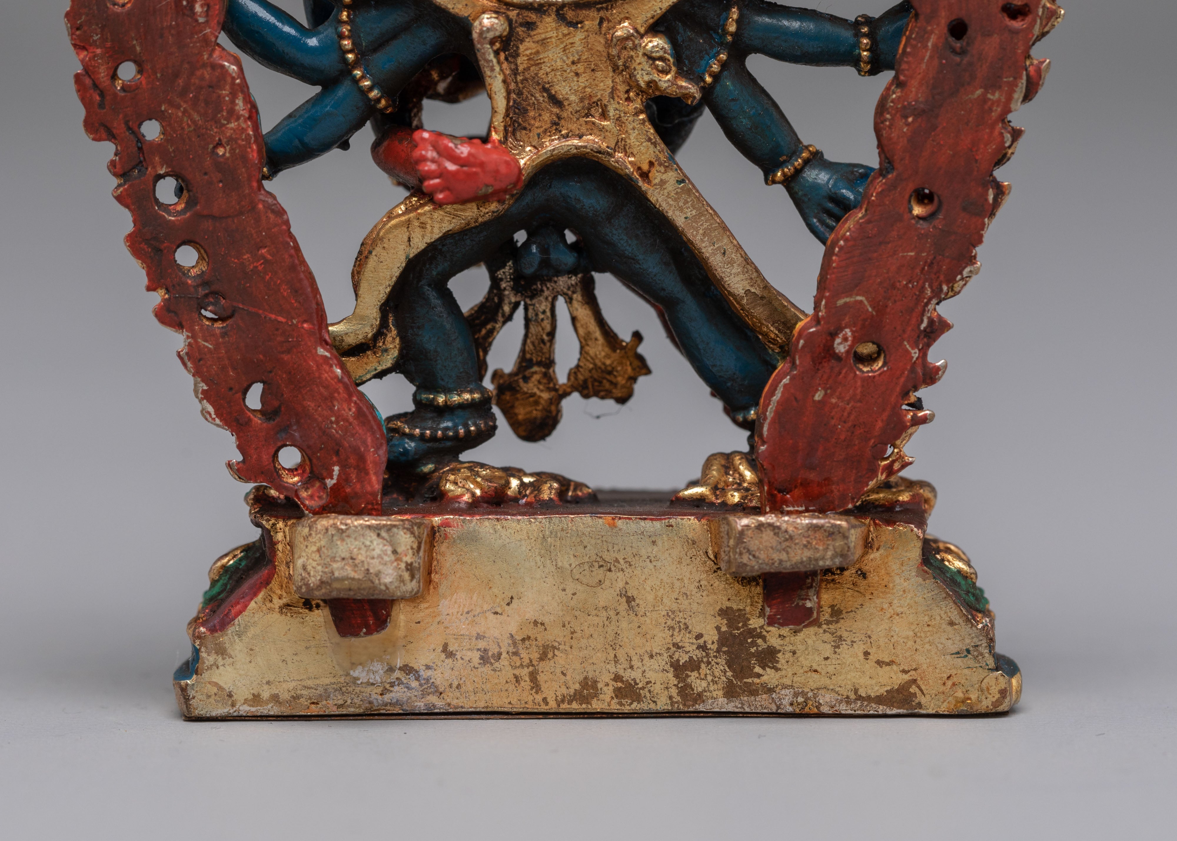 Sacred Protector Icon Chakrasamvara Statue | Tibetan Tantric Deity